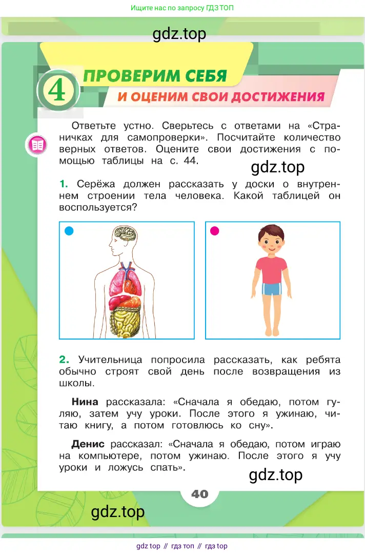 Окружающий мир, 2 класс Учебник, автор: Плешаков Андрей Анатольевич, издательство Просвещение, Москва, 2023, белого цвета, Часть 2, страница 40