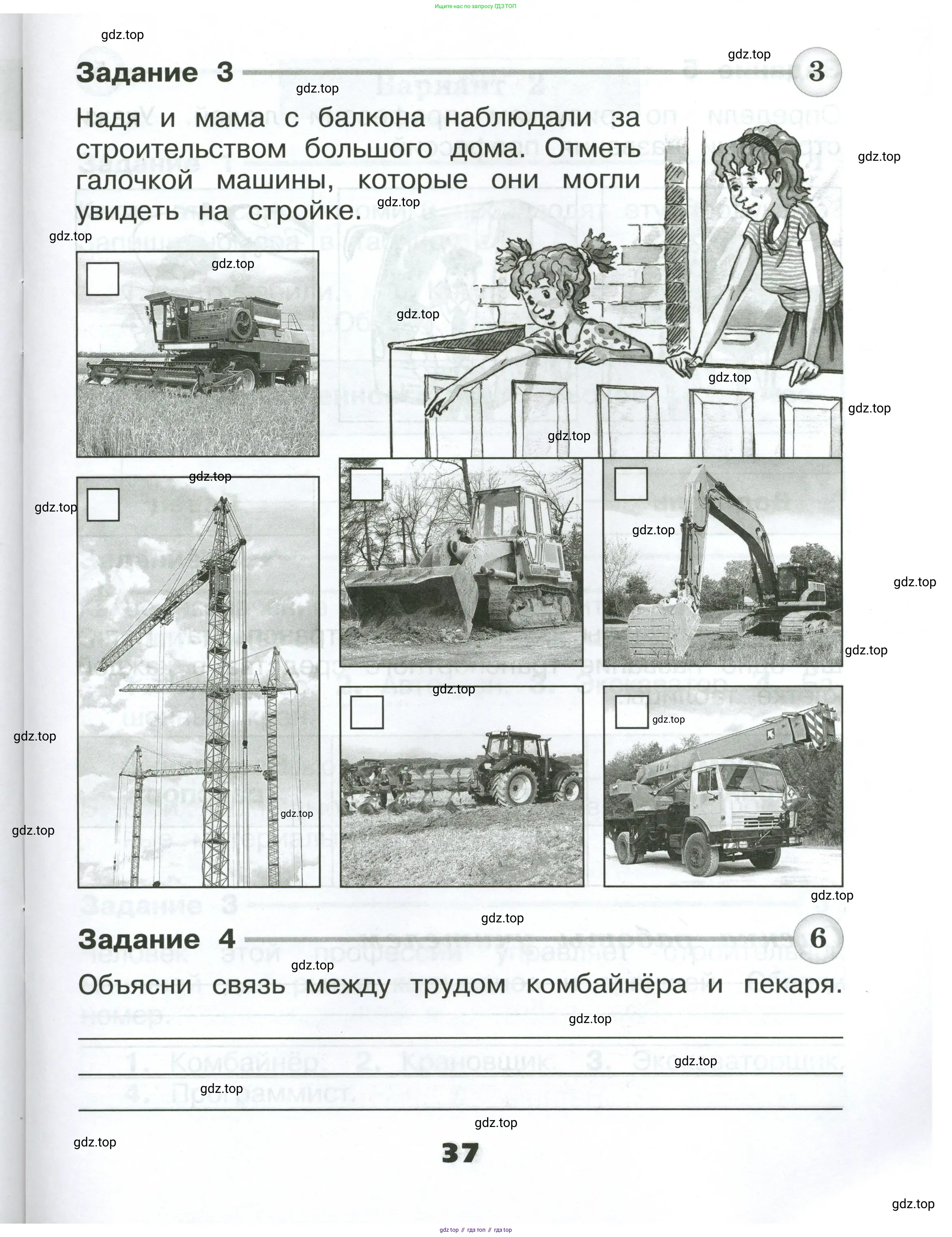 Окружающий мир, 2 класс Проверочные работы, авторы: Плешаков Андрей Анатольевич, Плешаков С А, издательство Просвещение, Москва, 2023, белого цвета, страница 37