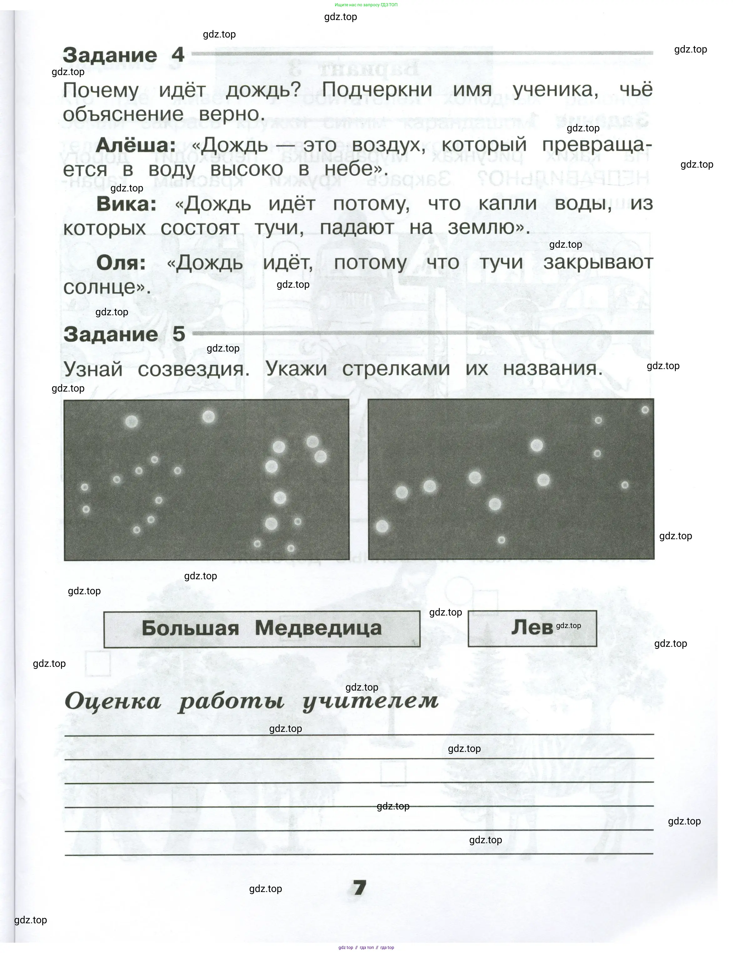 Окружающий мир, 2 класс Проверочные работы, авторы: Плешаков Андрей Анатольевич, Плешаков С А, издательство Просвещение, Москва, 2023, белого цвета, страница 7