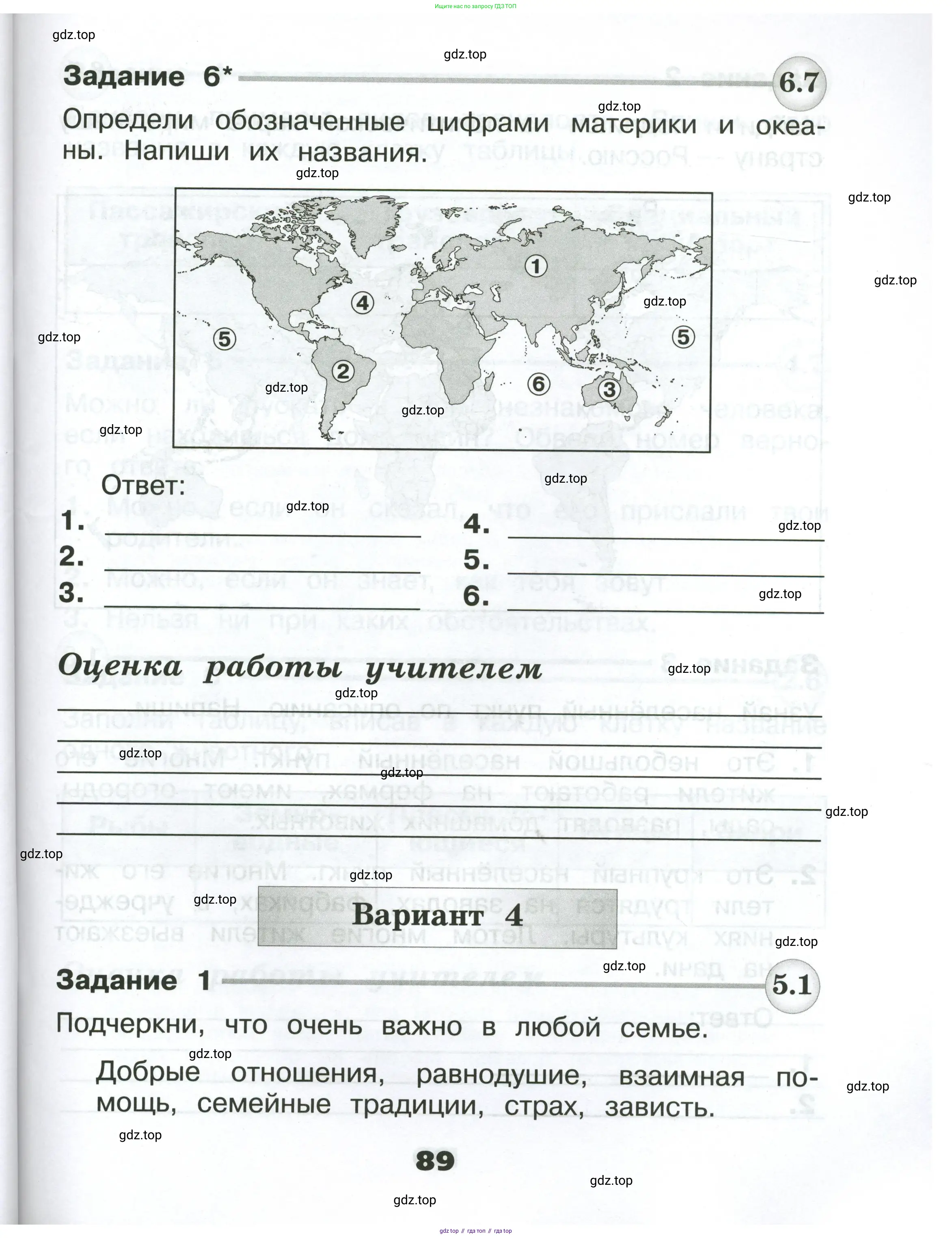 Окружающий мир, 2 класс Проверочные работы, авторы: Плешаков Андрей Анатольевич, Плешаков С А, издательство Просвещение, Москва, 2023, белого цвета, страница 89