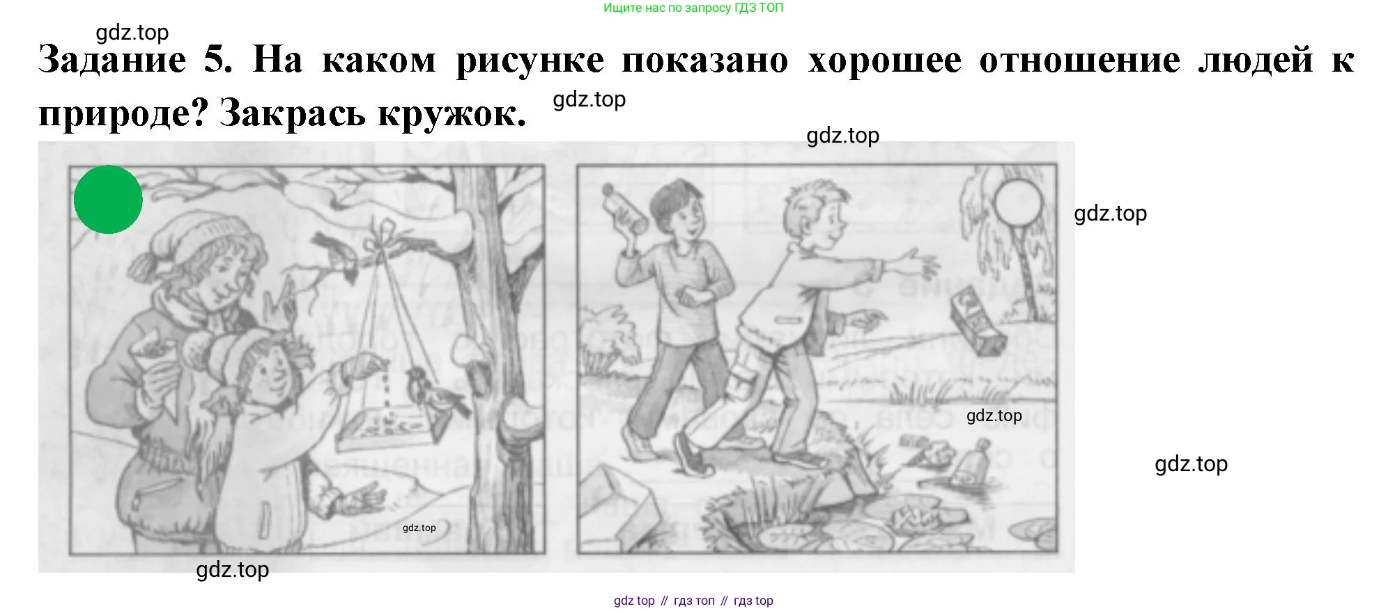 Окружающий мир, 2 класс Проверочные работы, авторы: Плешаков Андрей Анатольевич, Плешаков С А, издательство Просвещение, Москва, 2023, белого цвета, страница 18, номер 5, Решение