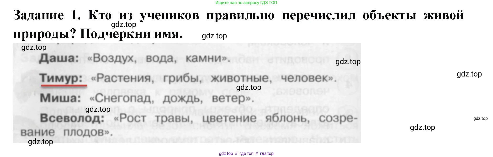 Окружающий мир, 2 класс Проверочные работы, авторы: Плешаков Андрей Анатольевич, Плешаков С А, издательство Просвещение, Москва, 2023, белого цвета, страница 24, номер 1, Решение