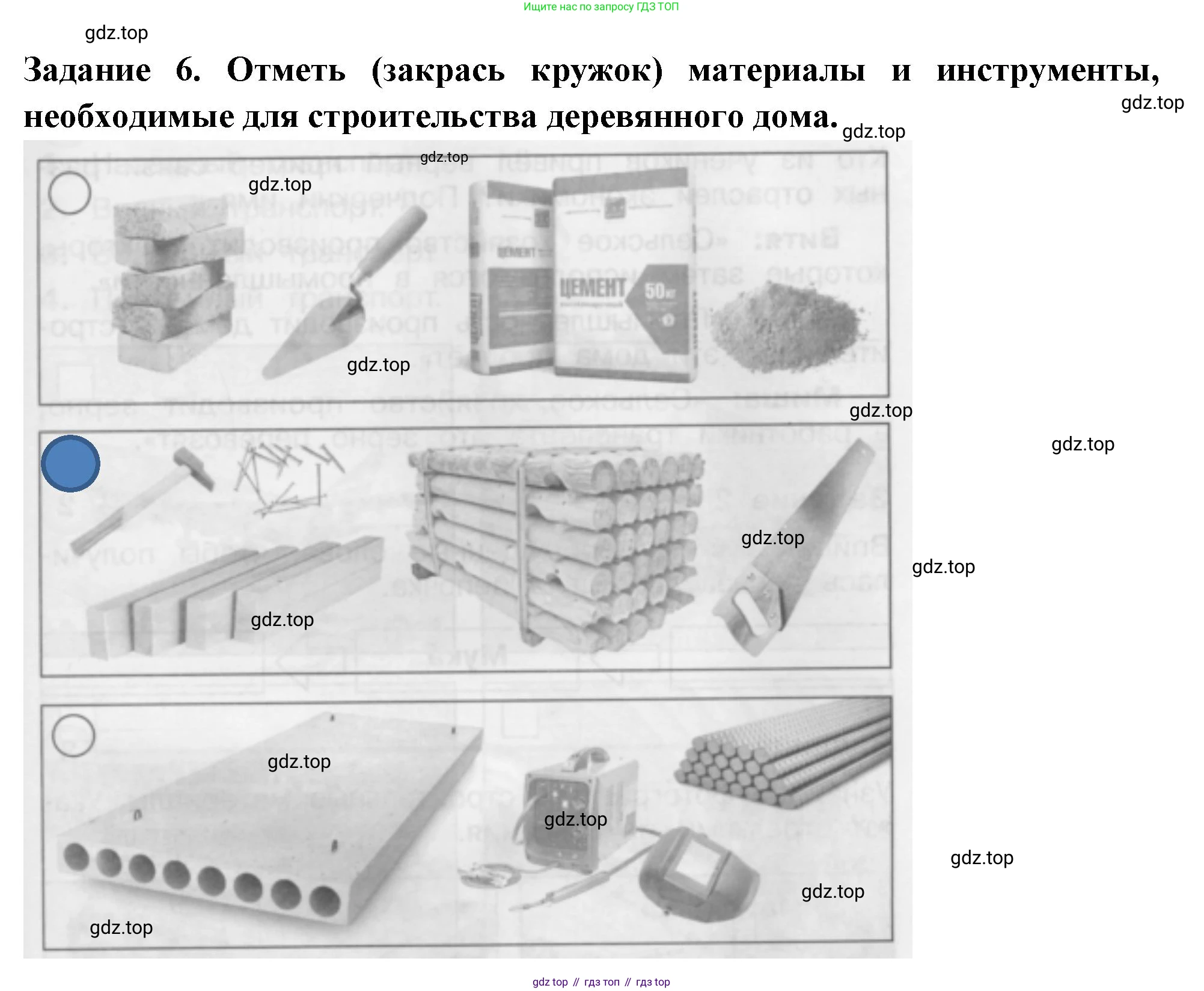 Окружающий мир, 2 класс Проверочные работы, авторы: Плешаков Андрей Анатольевич, Плешаков С А, издательство Просвещение, Москва, 2023, белого цвета, страница 41, номер 6, Решение