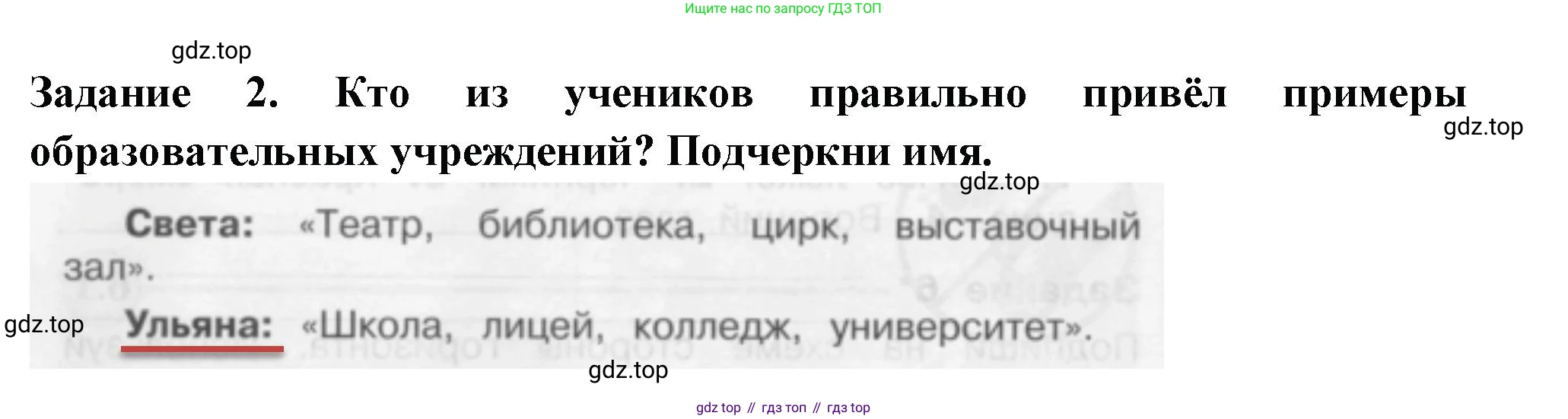 Окружающий мир, 2 класс Проверочные работы, авторы: Плешаков Андрей Анатольевич, Плешаков С А, издательство Просвещение, Москва, 2023, белого цвета, страница 88, номер 2, Решение