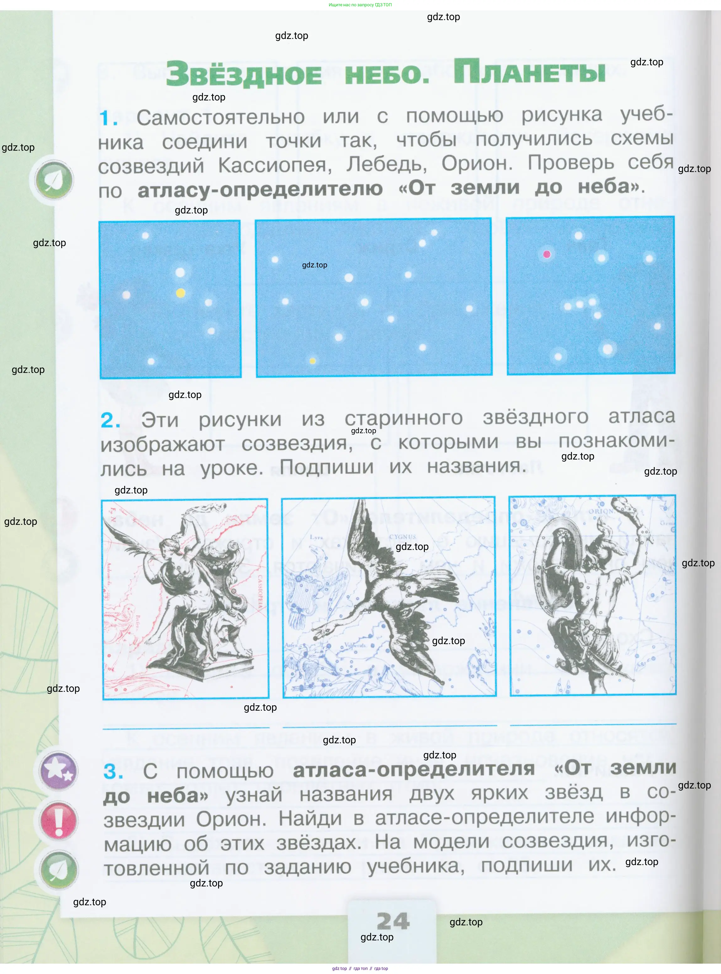 Окружающий мир, 2 класс рабочая тетрадь, автор: Плешаков Андрей Анатольевич, издательство Просвещение, Москва, 2023, белого цвета, Часть 1, страница 24