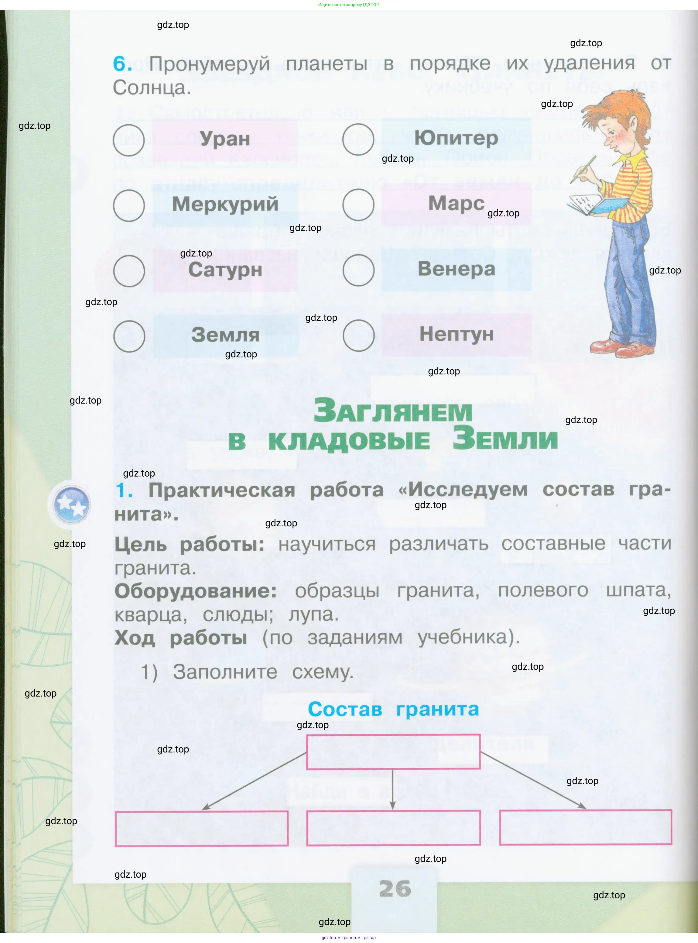 Окружающий мир, 2 класс рабочая тетрадь, автор: Плешаков Андрей Анатольевич, издательство Просвещение, Москва, 2023, белого цвета, Часть 1, страница 26