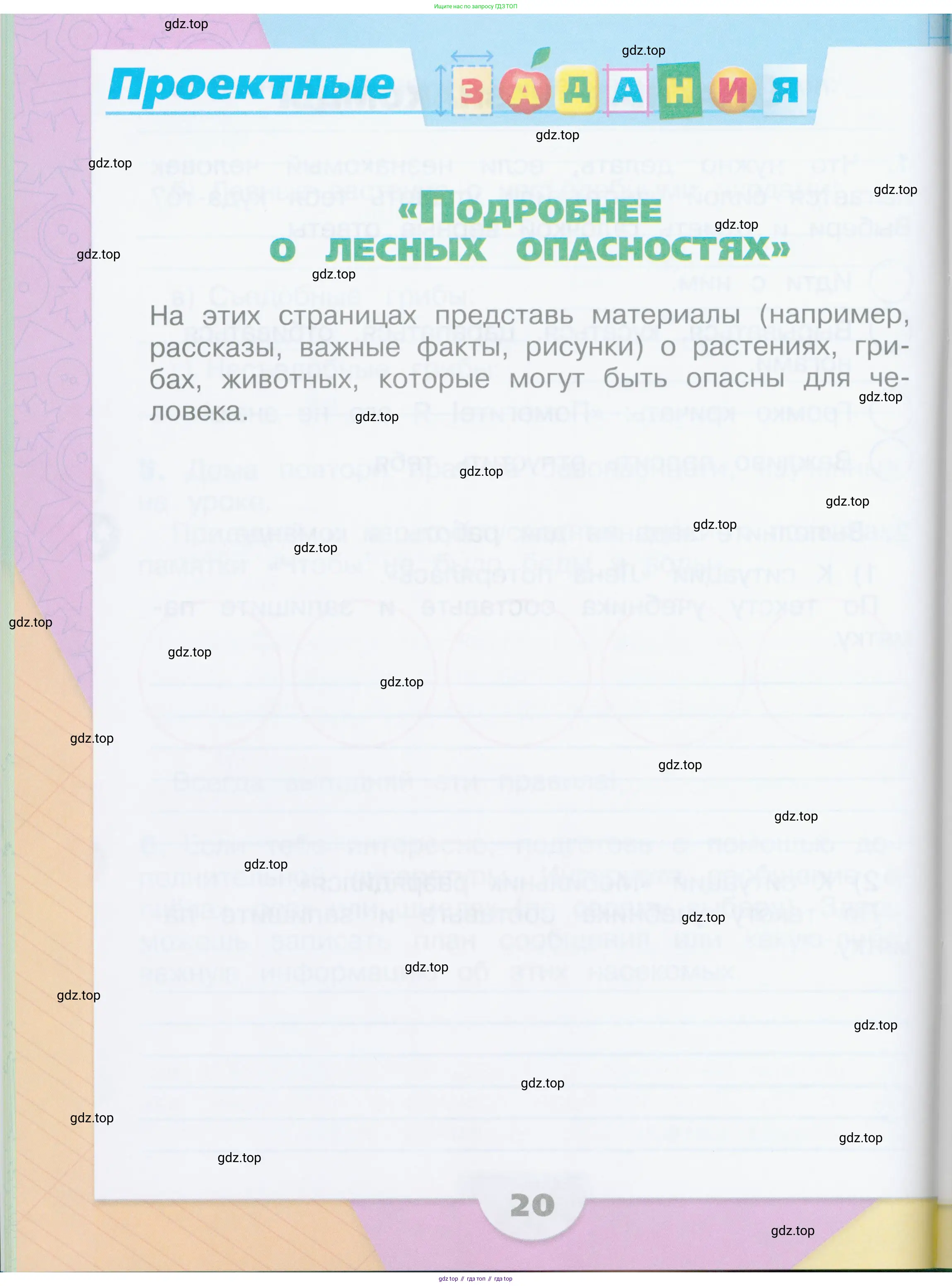 Окружающий мир, 2 класс рабочая тетрадь, автор: Плешаков Андрей Анатольевич, издательство Просвещение, Москва, 2023, белого цвета, Часть 2, страница 20