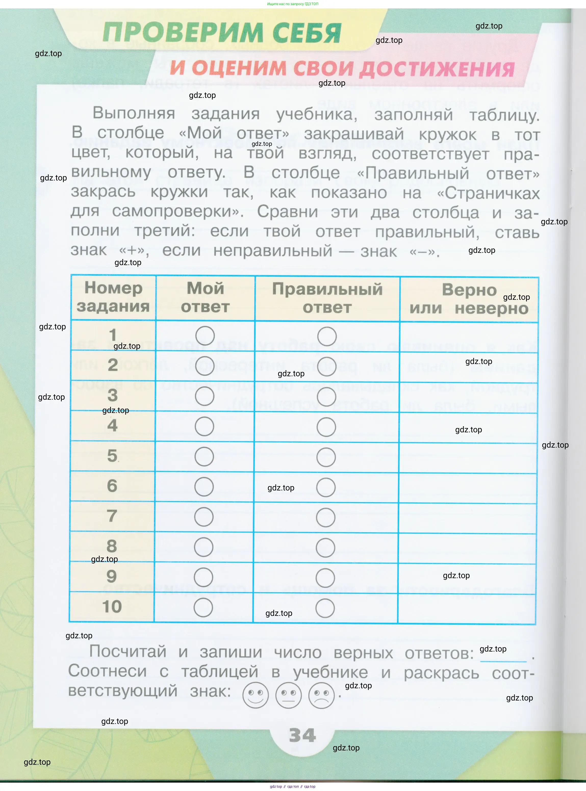 Окружающий мир, 2 класс рабочая тетрадь, автор: Плешаков Андрей Анатольевич, издательство Просвещение, Москва, 2023, белого цвета, Часть 1, страница 34
