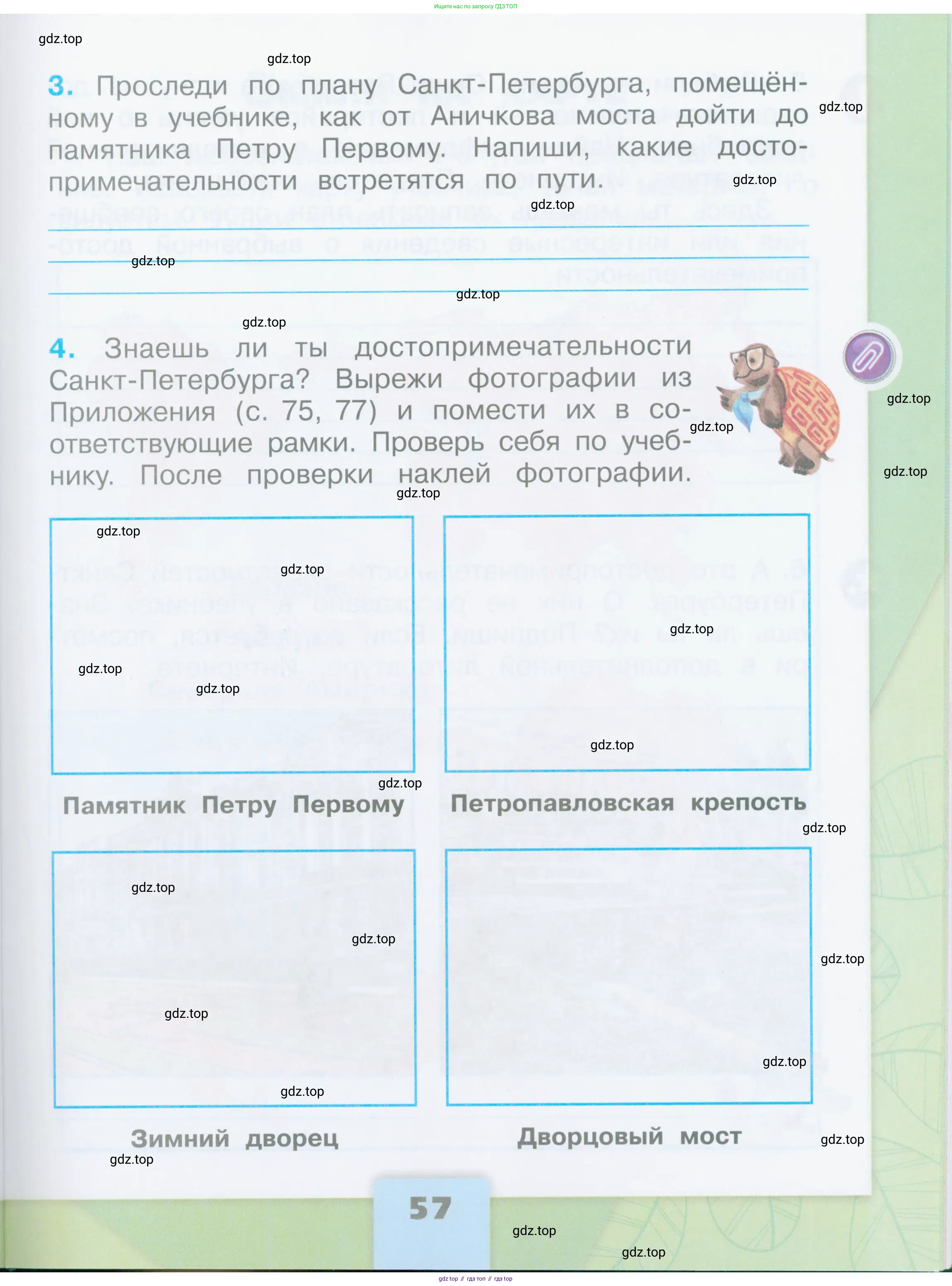 Окружающий мир, 2 класс рабочая тетрадь, автор: Плешаков Андрей Анатольевич, издательство Просвещение, Москва, 2023, белого цвета, страница 57