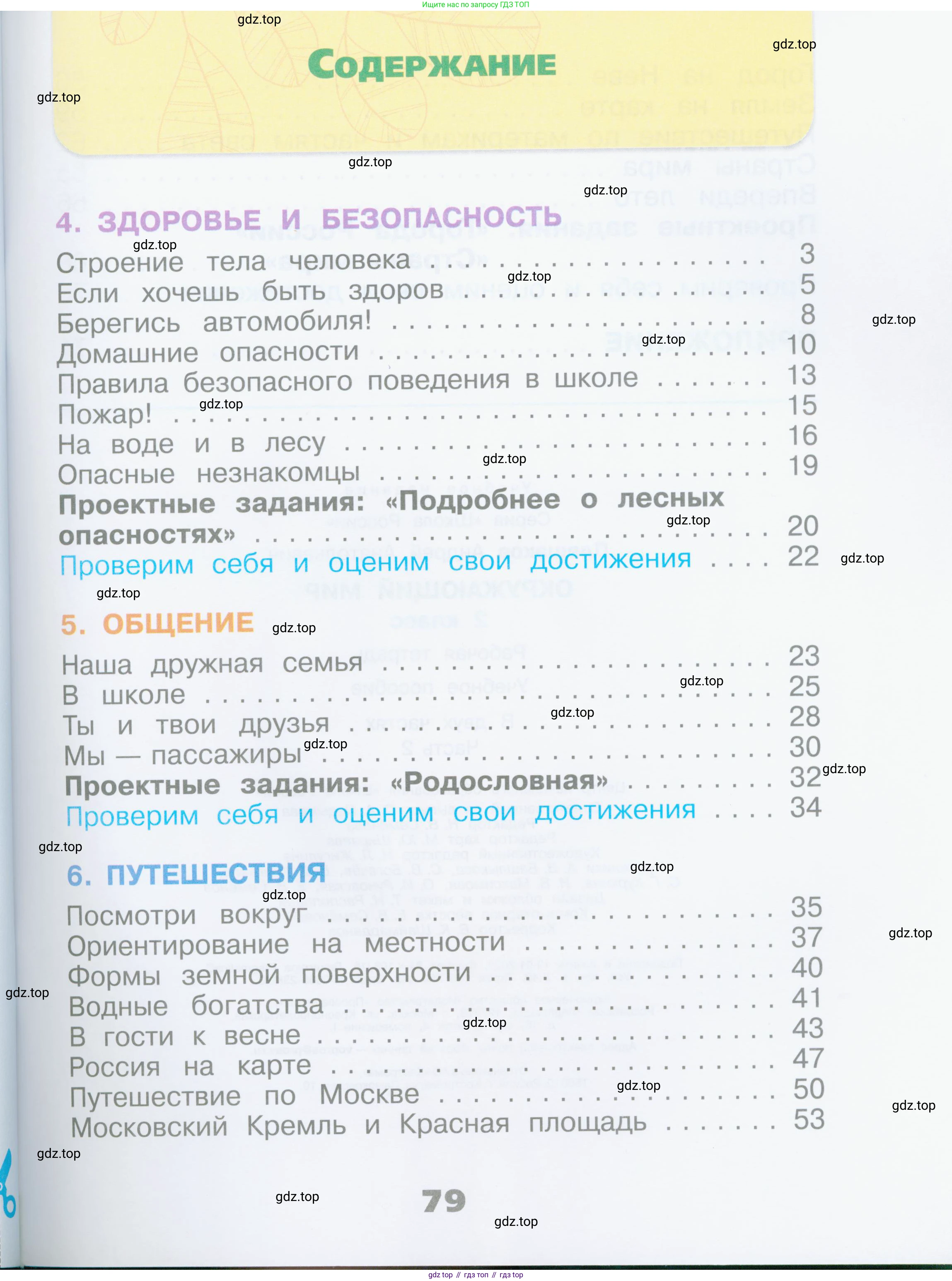 Окружающий мир, 2 класс рабочая тетрадь, автор: Плешаков Андрей Анатольевич, издательство Просвещение, Москва, 2023, белого цвета, страница 79