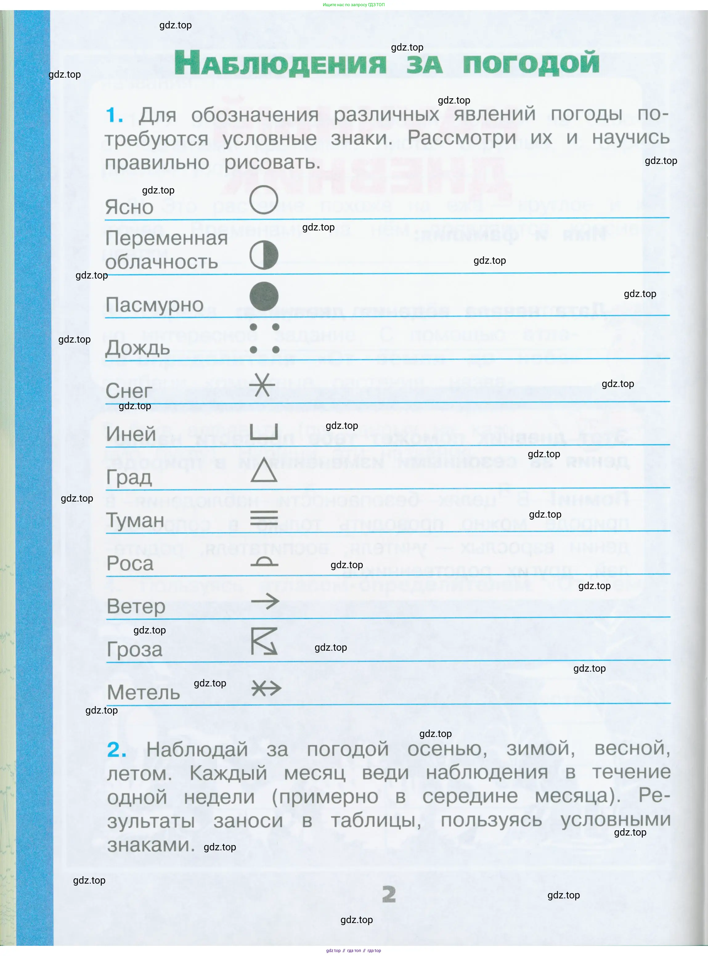 Окружающий мир, 2 класс рабочая тетрадь, автор: Плешаков Андрей Анатольевич, издательство Просвещение, Москва, 2023, белого цвета, страница 2