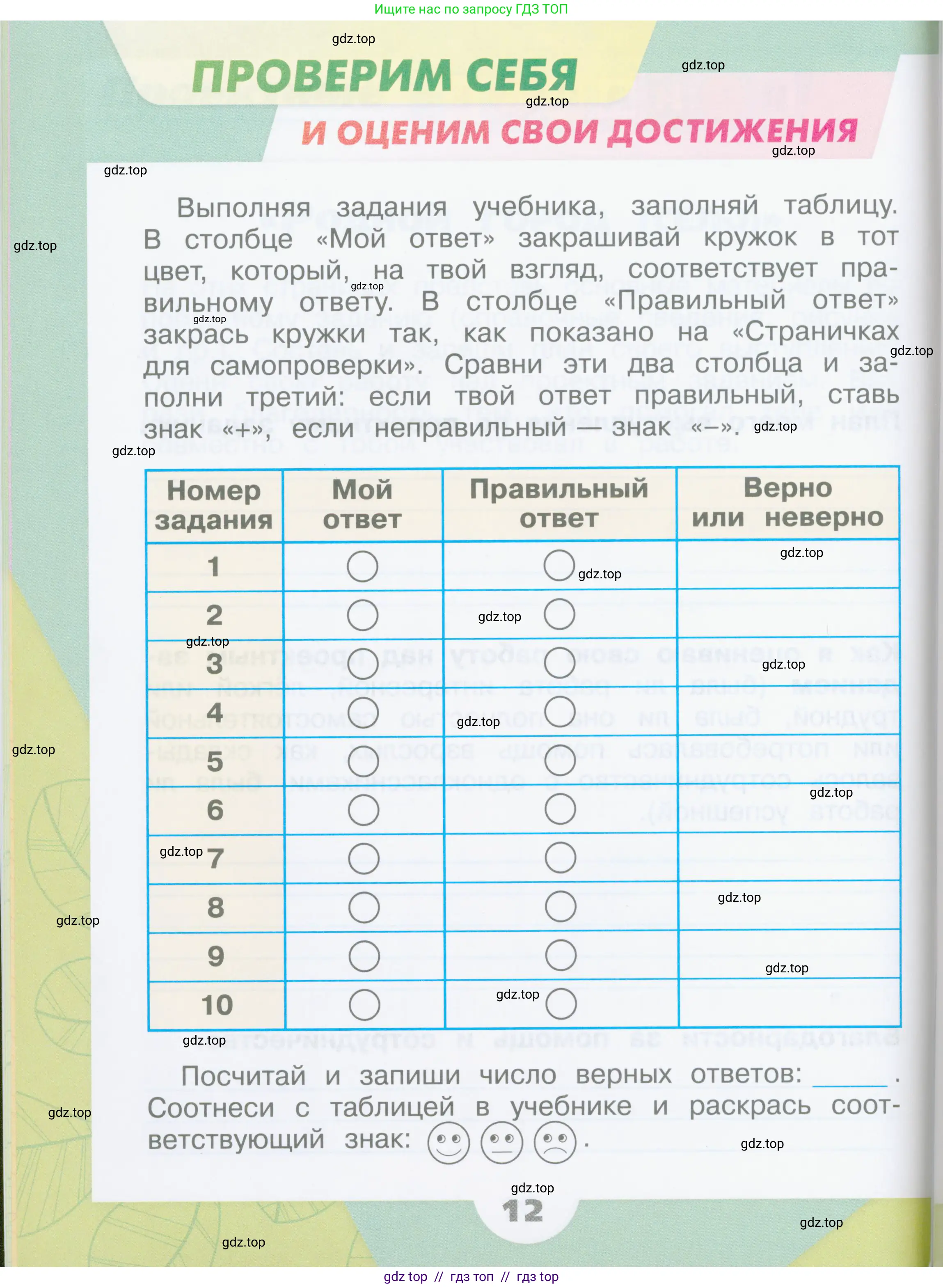 Окружающий мир, 2 класс рабочая тетрадь, автор: Плешаков Андрей Анатольевич, издательство Просвещение, Москва, 2023, белого цвета, Часть 1, страница 12