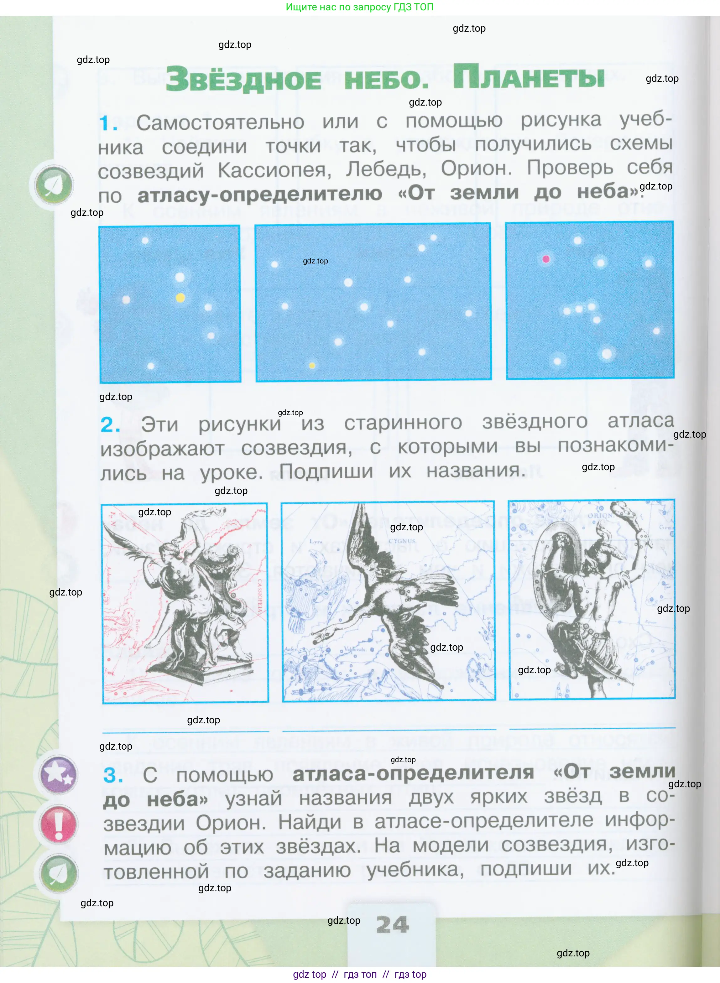 Окружающий мир, 2 класс рабочая тетрадь, автор: Плешаков Андрей Анатольевич, издательство Просвещение, Москва, 2023, белого цвета, Часть 1, страница 24