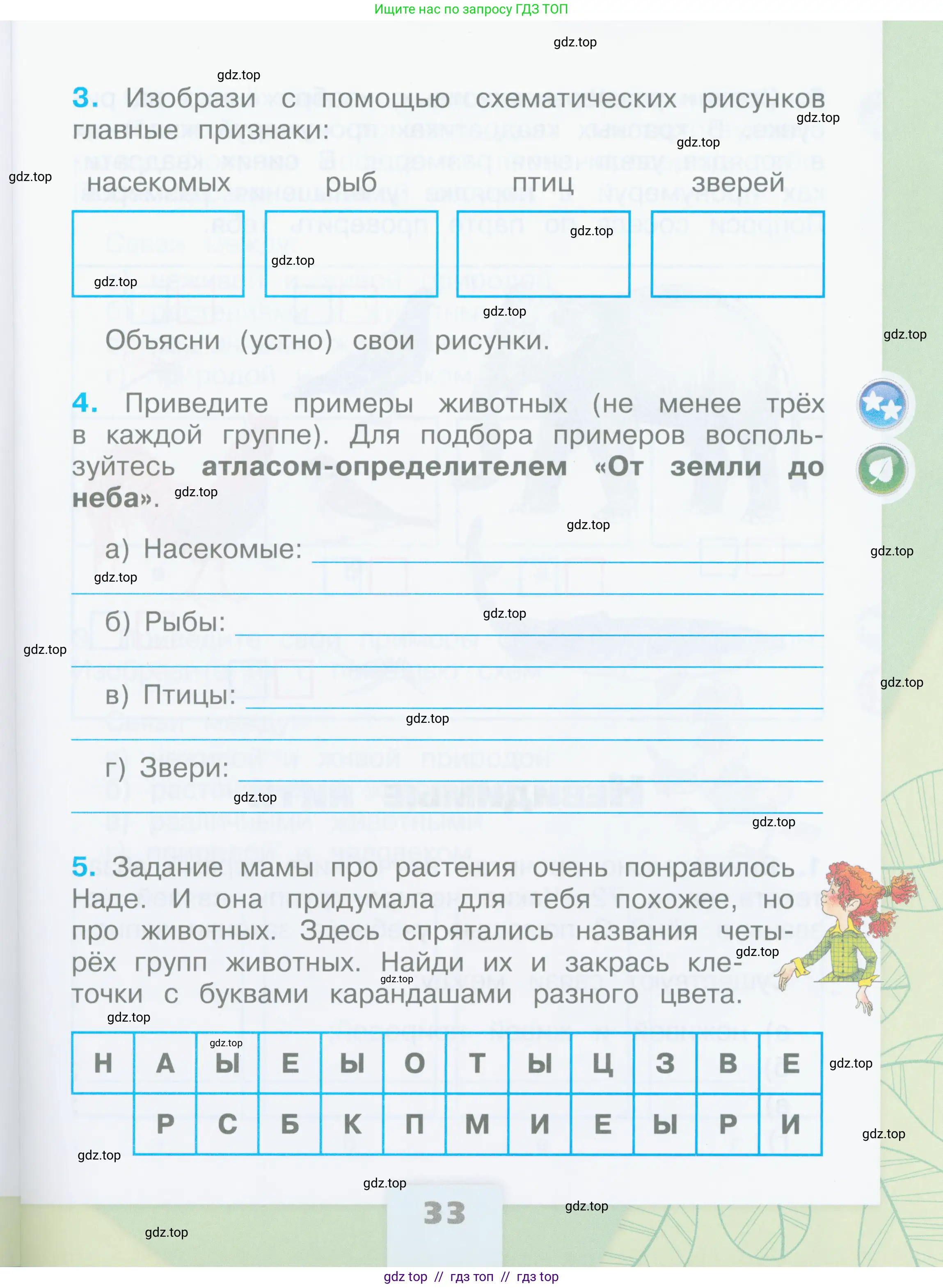 Окружающий мир, 2 класс рабочая тетрадь, автор: Плешаков Андрей Анатольевич, издательство Просвещение, Москва, 2023, белого цвета, страница 33