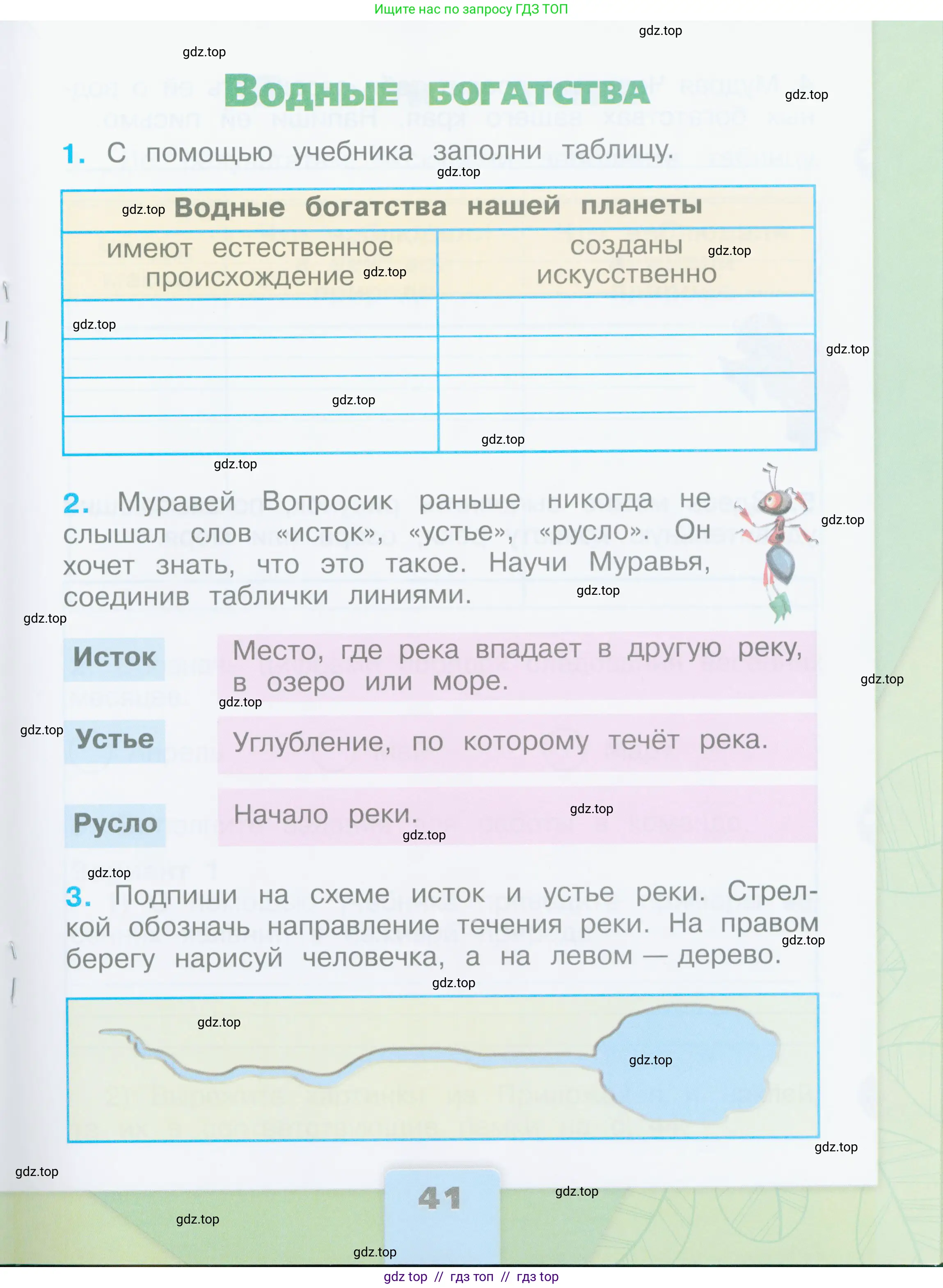Окружающий мир, 2 класс рабочая тетрадь, автор: Плешаков Андрей Анатольевич, издательство Просвещение, Москва, 2023, белого цвета, Часть 2, страница 41