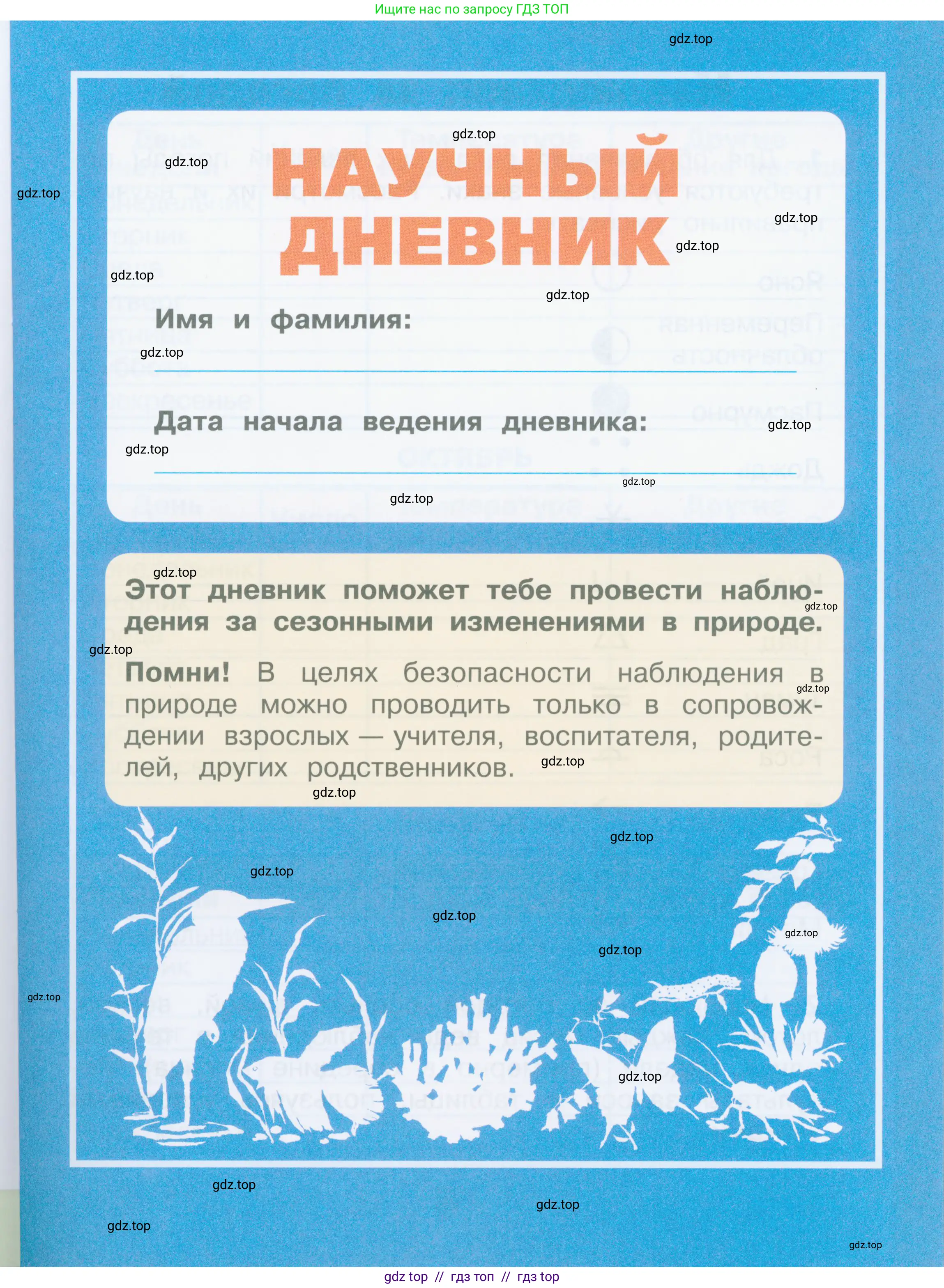 Окружающий мир, 2 класс рабочая тетрадь, автор: Плешаков Андрей Анатольевич, издательство Просвещение, Москва, 2023, белого цвета, страница 1