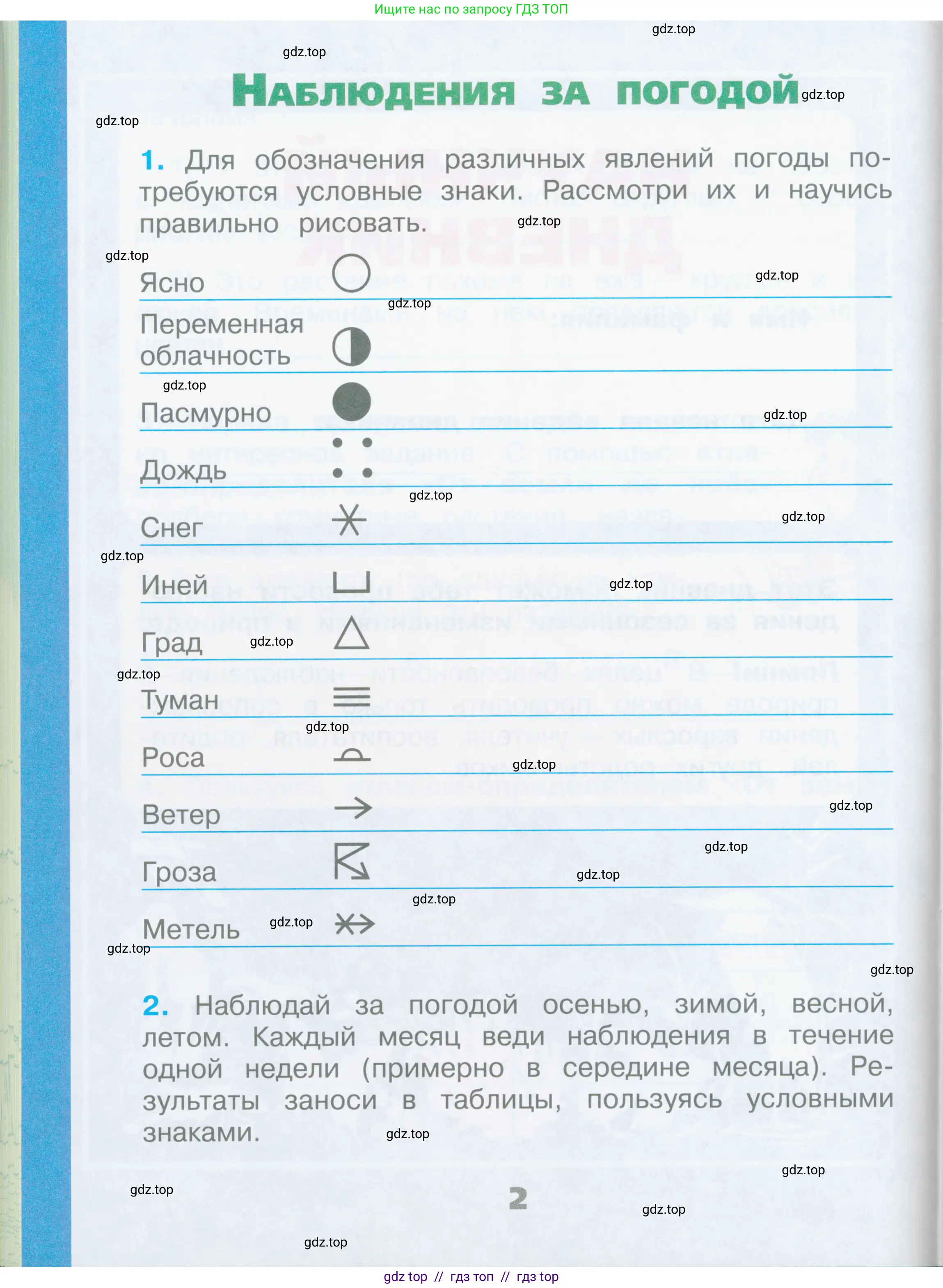 Окружающий мир, 2 класс рабочая тетрадь, автор: Плешаков Андрей Анатольевич, издательство Просвещение, Москва, 2023, белого цвета, страница 2