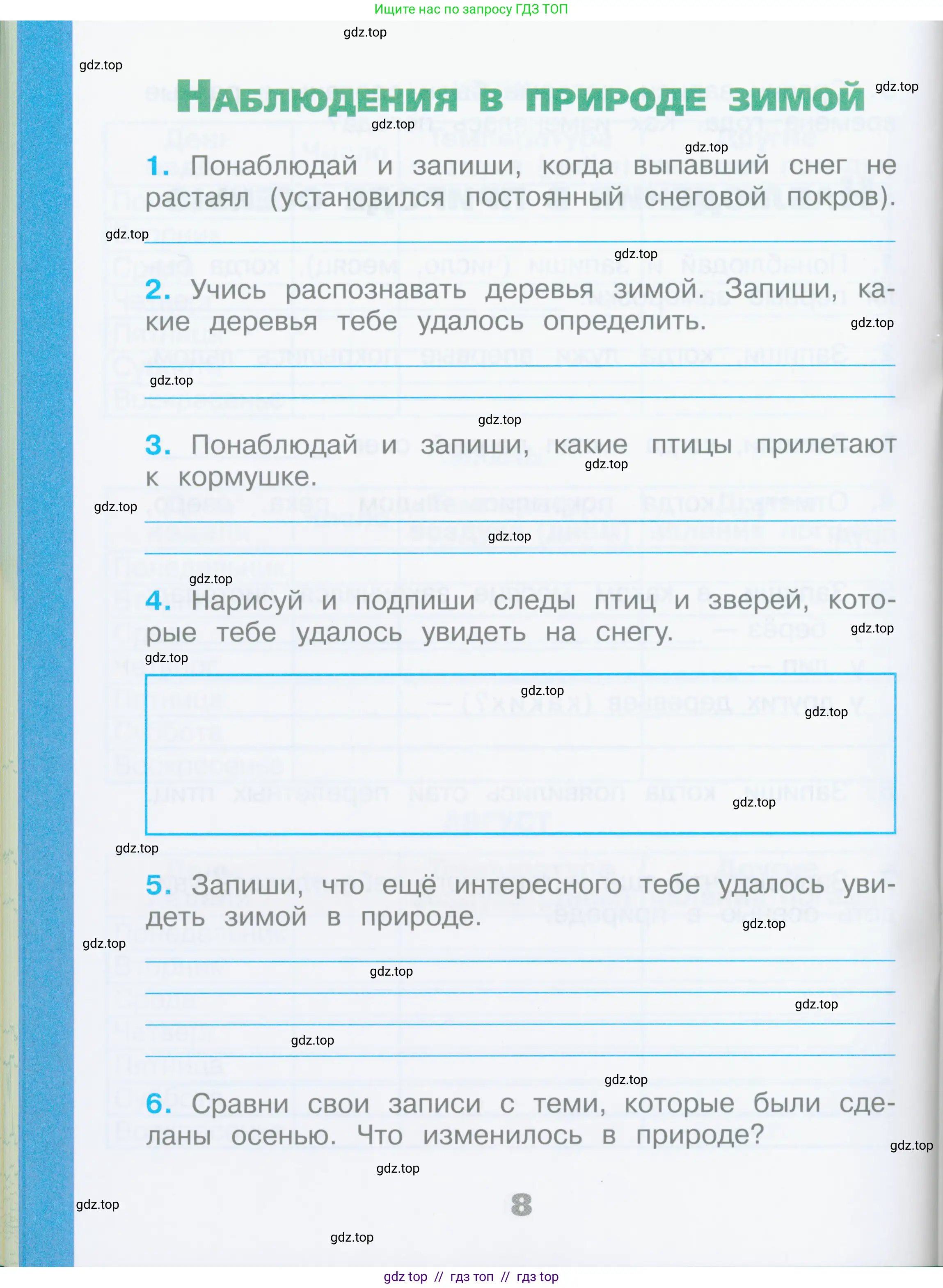 Окружающий мир, 2 класс рабочая тетрадь, автор: Плешаков Андрей Анатольевич, издательство Просвещение, Москва, 2023, белого цвета, страница 8