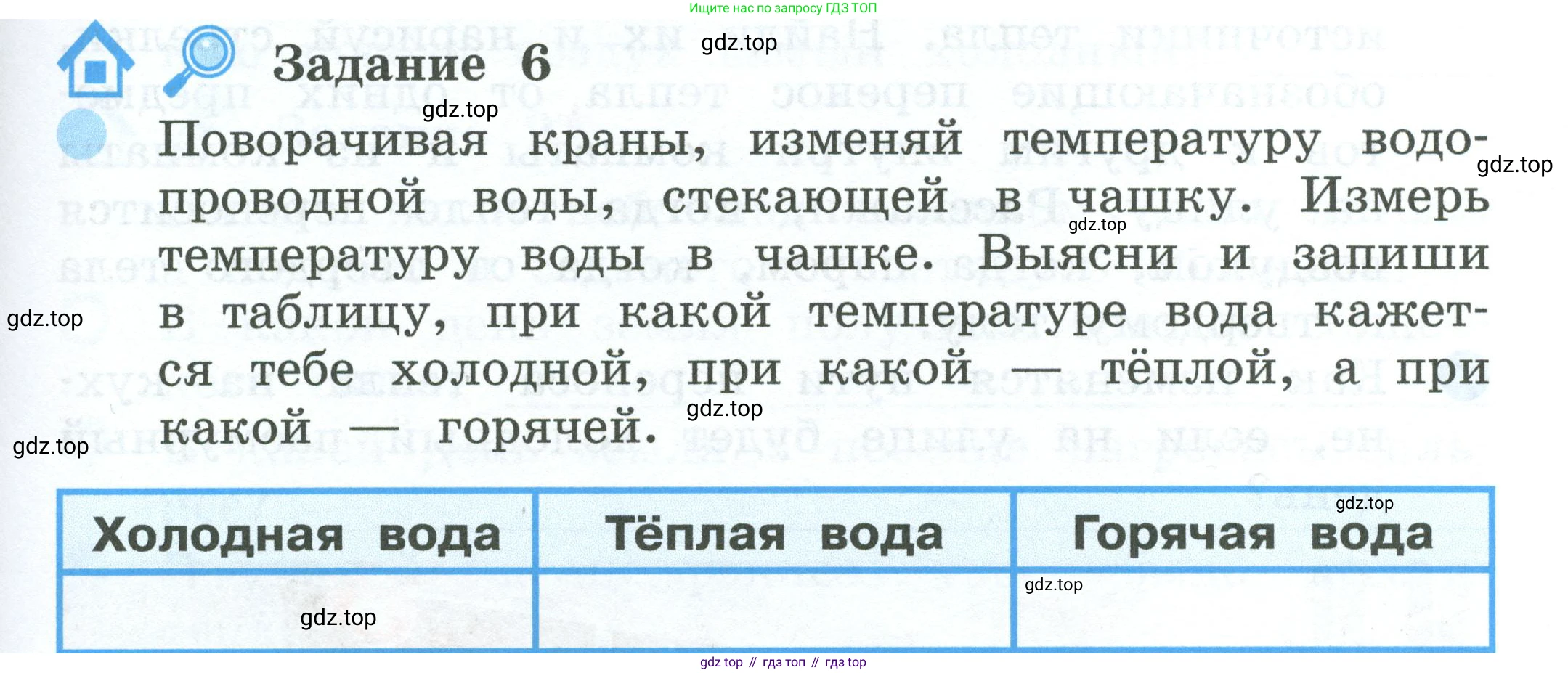 ГДЗ Окружающий мир, 2 класс рабочая тетрадь, авторы: Вахрушев Александр Александрович, Ловягин С Н, Зорин Н В, Кремлева И И, издательство Просвещение, Москва, салатового цвета, Часть 1, страница 15, номер 6, Условие