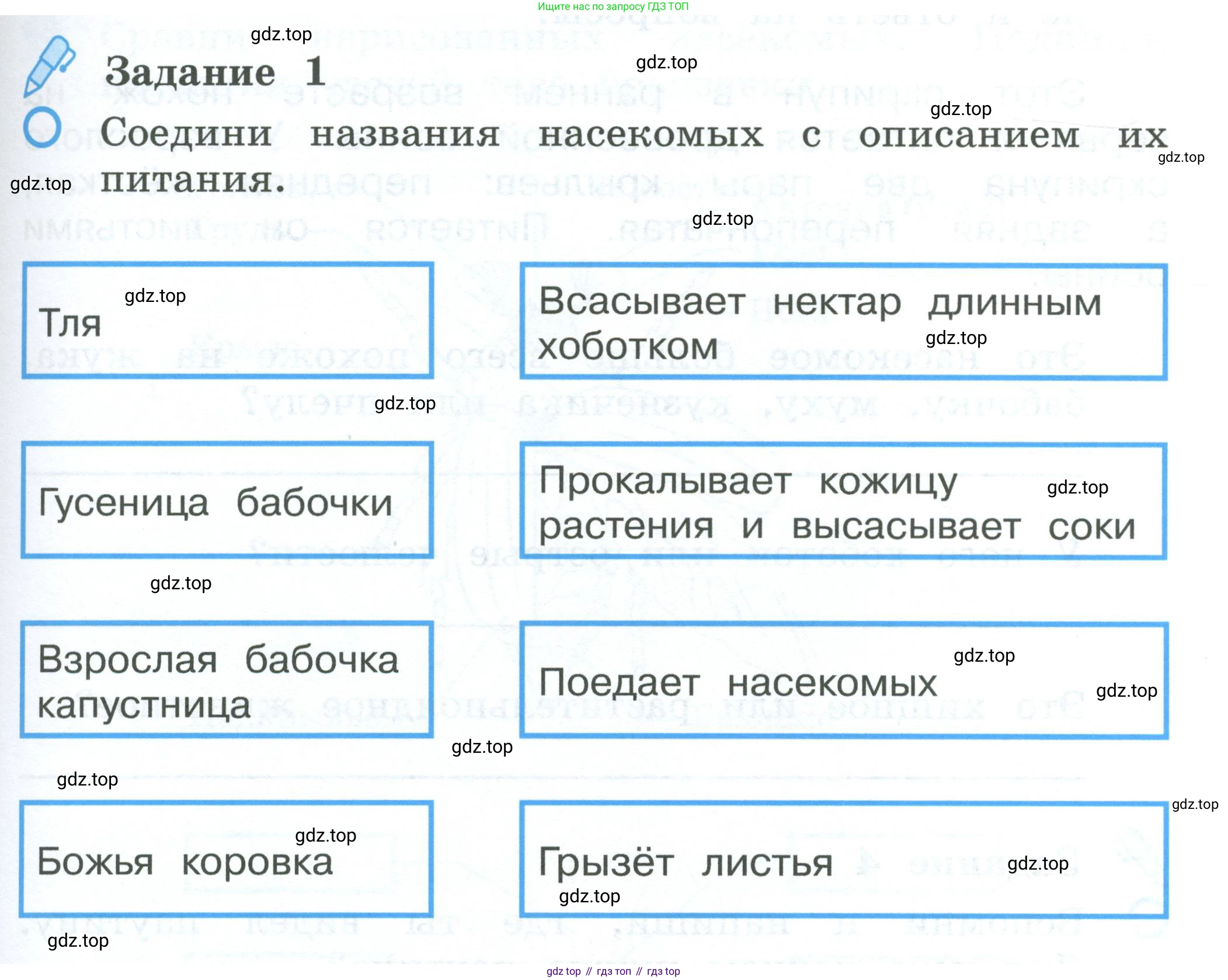 ГДЗ Окружающий мир, 2 класс рабочая тетрадь, авторы: Вахрушев Александр Александрович, Ловягин С Н, Зорин Н В, Кремлева И И, издательство Просвещение, Москва, салатового цвета, Часть 1, страница 59, номер 1, Условие