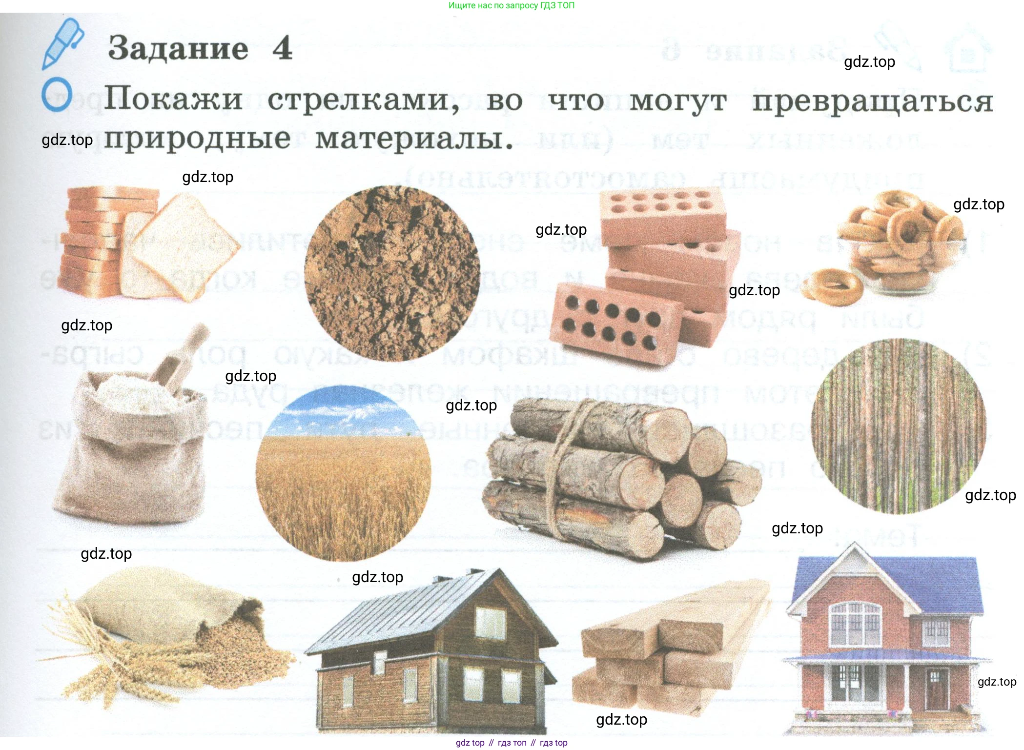 ГДЗ Окружающий мир, 2 класс рабочая тетрадь, авторы: Вахрушев Александр Александрович, Ловягин С Н, Зорин Н В, Кремлева И И, издательство Просвещение, Москва, салатового цвета, Часть 2, страница 49, номер 4, Условие