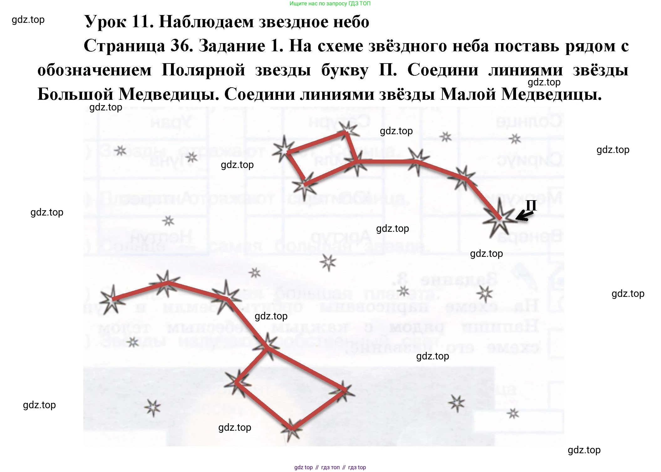 ГДЗ Окружающий мир, 2 класс рабочая тетрадь, авторы: Вахрушев Александр Александрович, Ловягин С Н, Зорин Н В, Кремлева И И, издательство Просвещение, Москва, салатового цвета, Часть 1, страница 36, номер 1, Решение