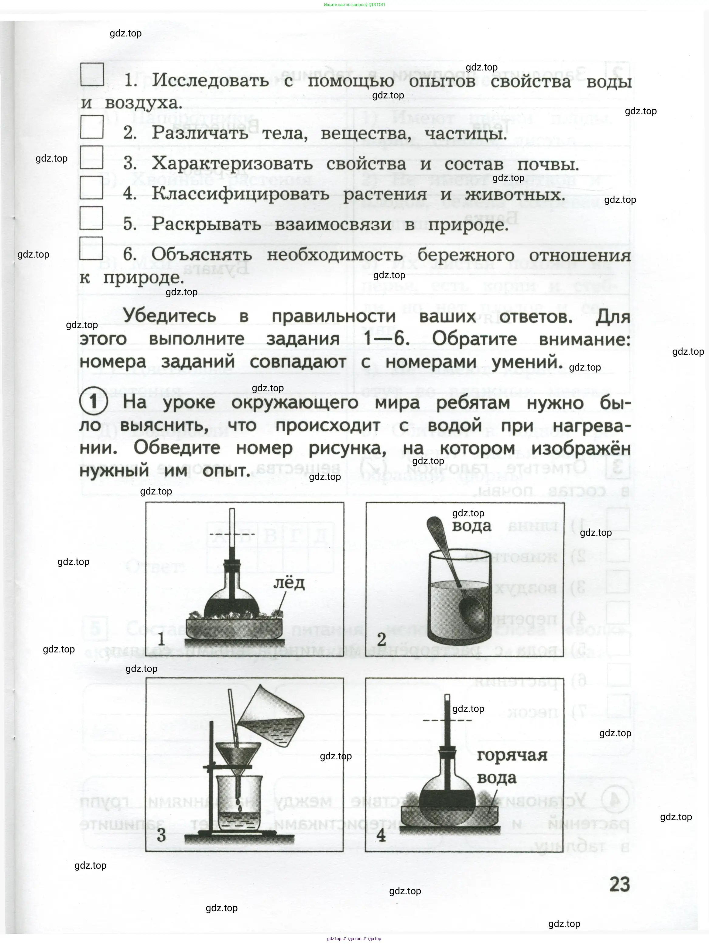 Окружающий мир, 3 класс Предварительный контроль, текущий контроль, итоговый контроль, авторы: Глаголева Юлия Игоревна, Архипова Ю И, издательство Просвещение, Москва, 2023, белого цвета, страница 23