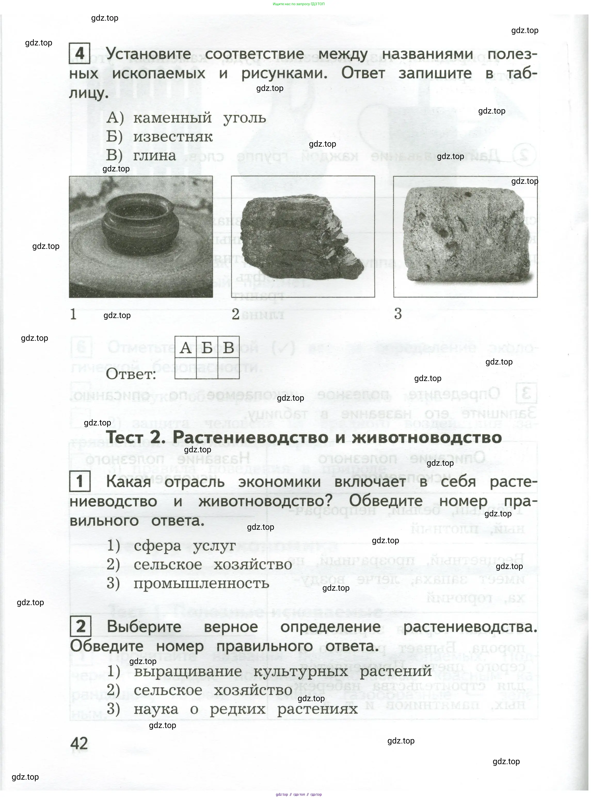 Окружающий мир, 3 класс Предварительный контроль, текущий контроль, итоговый контроль, авторы: Глаголева Юлия Игоревна, Архипова Ю И, издательство Просвещение, Москва, 2023, белого цвета, страница 42