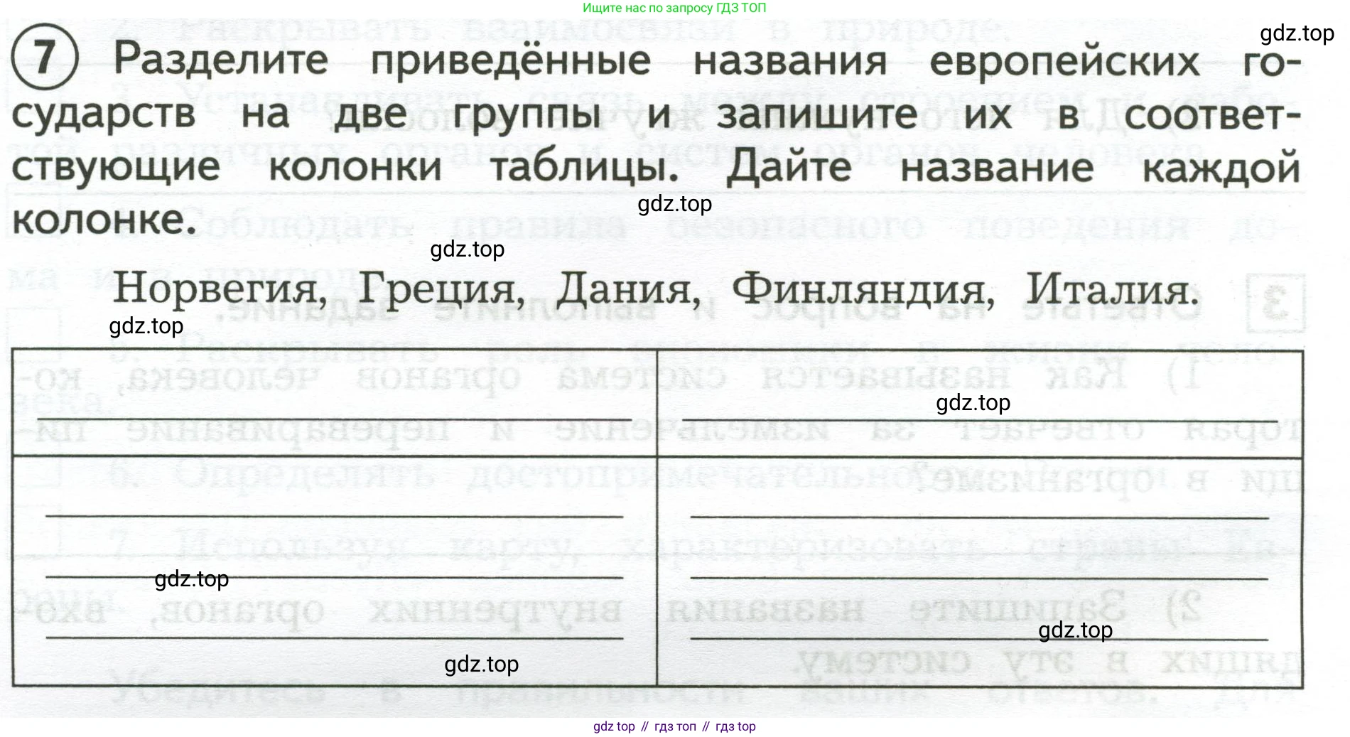 Окружающий мир, 3 класс Предварительный контроль, текущий контроль, итоговый контроль, авторы: Глаголева Юлия Игоревна, Архипова Ю И, издательство Просвещение, Москва, 2023, белого цвета, страница 62, номер 7, Условие