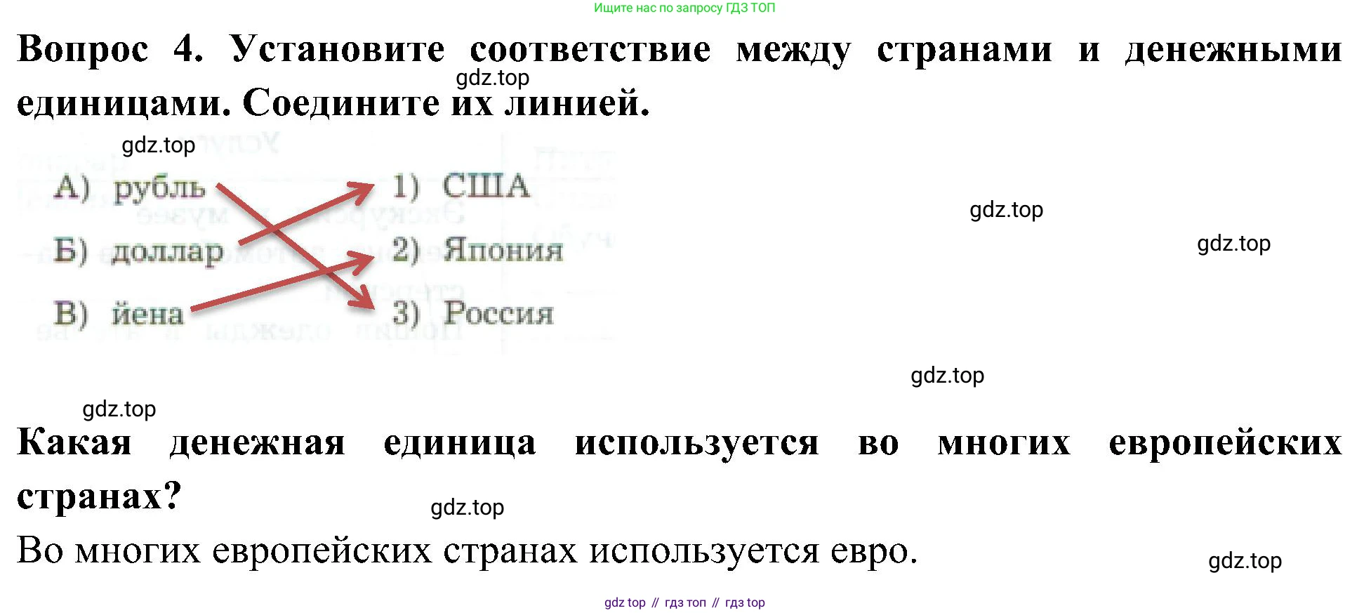 Окружающий мир, 3 класс Предварительный контроль, текущий контроль, итоговый контроль, авторы: Глаголева Юлия Игоревна, Архипова Ю И, издательство Просвещение, Москва, 2023, белого цвета, страница 48, номер 4, Решение