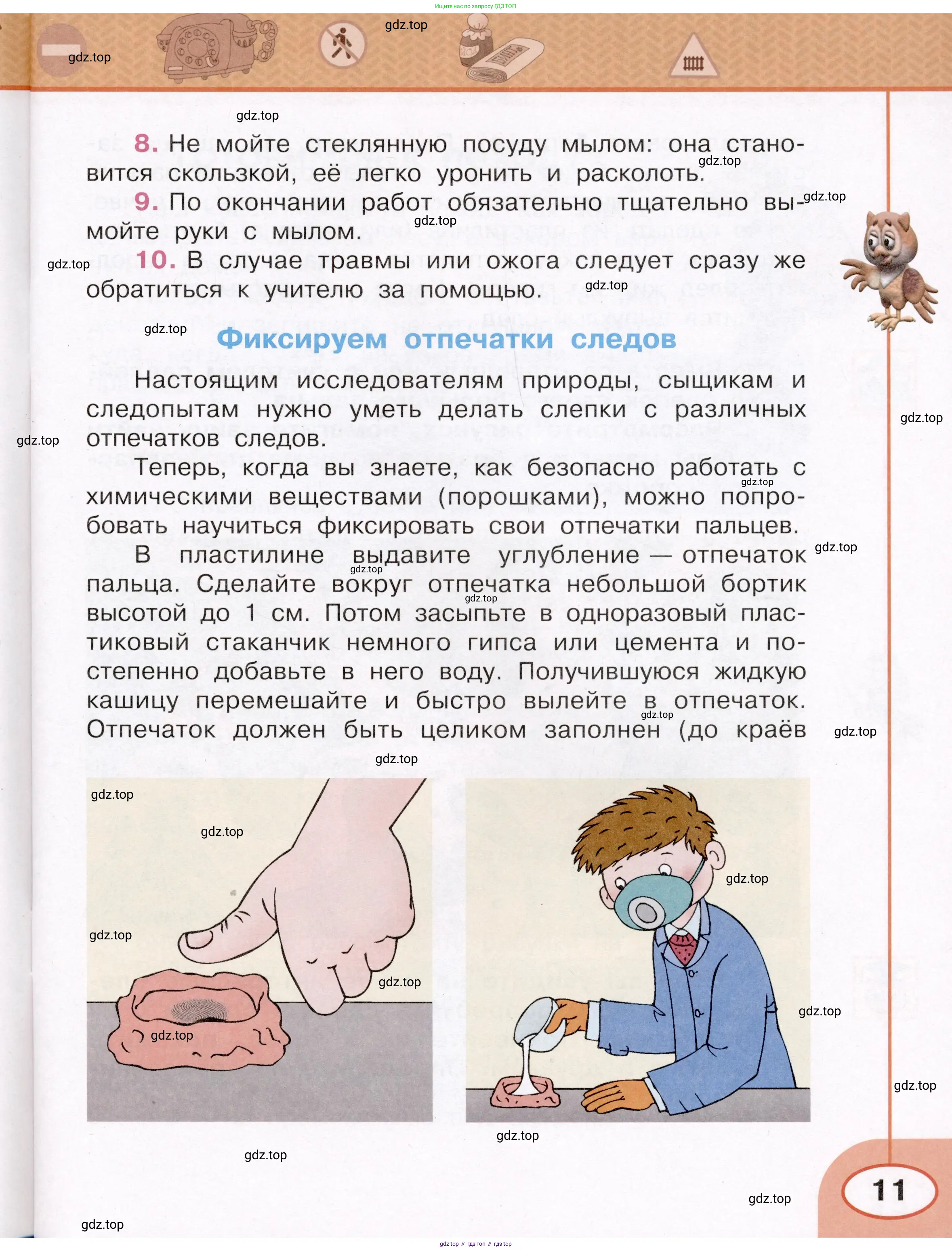 Окружающий мир, 3 класс рабочая тетрадь, автор: Ижевский Павел Владимирович, издательство Просвещение, Москва, 2019, белого цвета, страница 11