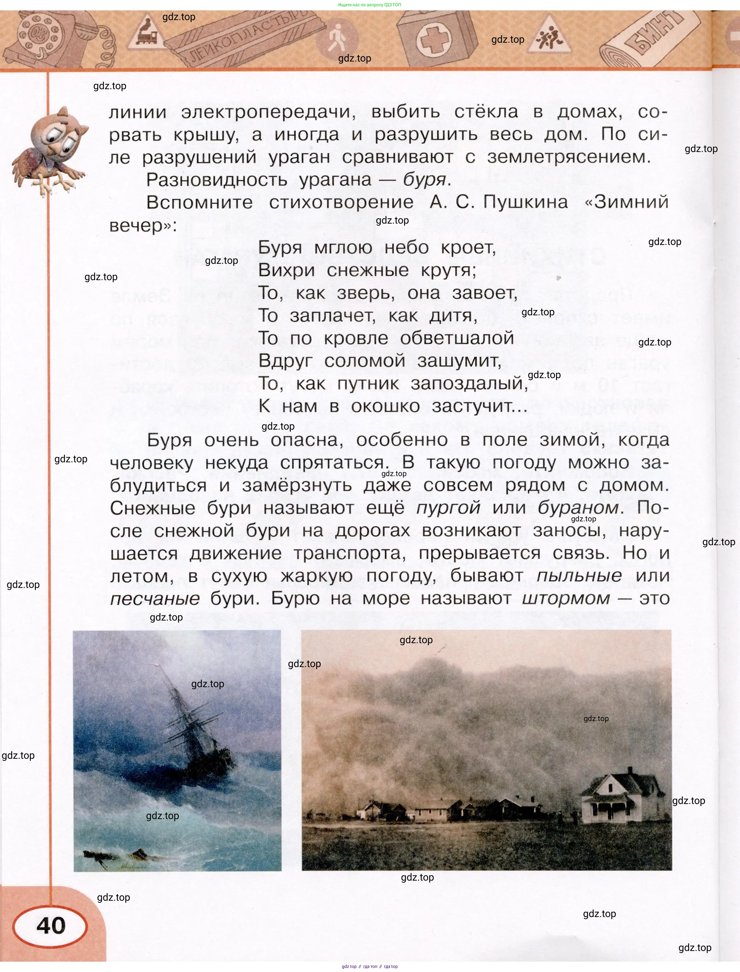 Окружающий мир, 3 класс рабочая тетрадь, автор: Ижевский Павел Владимирович, издательство Просвещение, Москва, 2019, белого цвета, страница 40