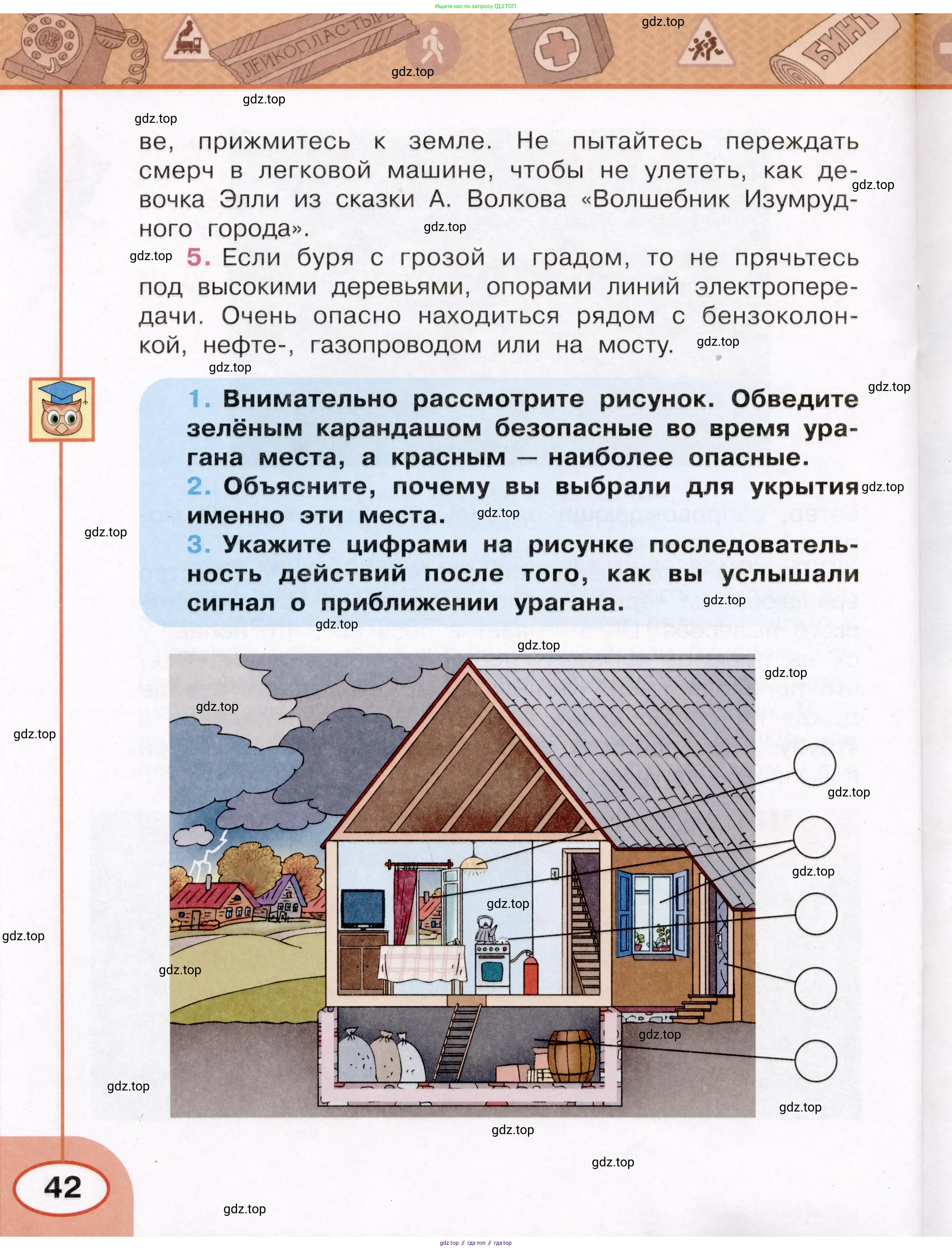 Окружающий мир, 3 класс рабочая тетрадь, автор: Ижевский Павел Владимирович, издательство Просвещение, Москва, 2019, белого цвета, страница 42