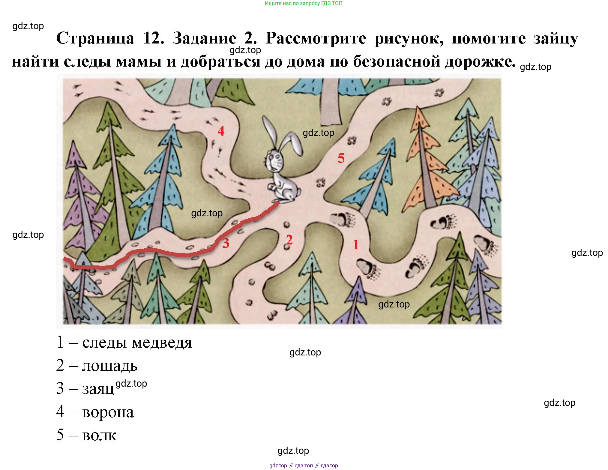 Окружающий мир, 3 класс рабочая тетрадь, автор: Ижевский Павел Владимирович, издательство Просвещение, Москва, 2019, белого цвета, страница 12, номер 2, Решение