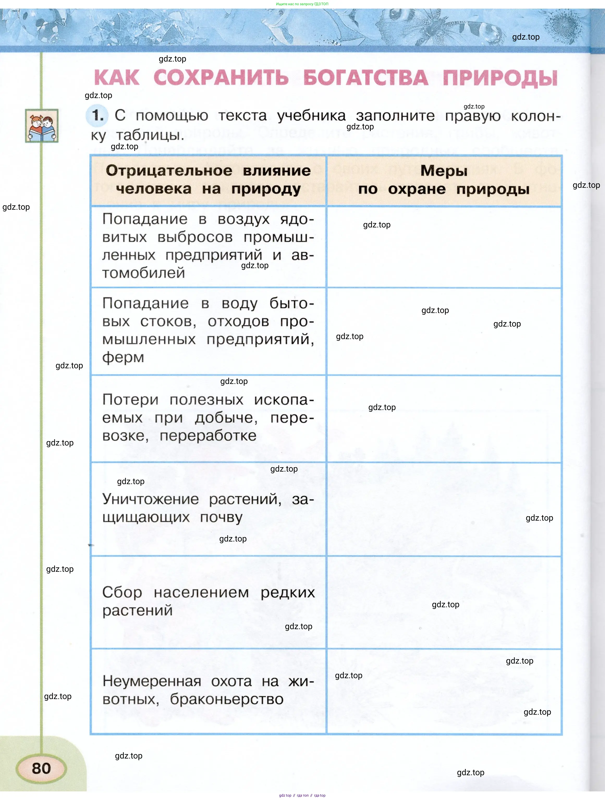 Окружающий мир, 3 класс рабочая тетрадь, авторы: Плешаков Андрей Анатольевич, Новицкая Марина Юрьевна, издательство Просвещение, Москва, 2019, белого цвета, Часть 1, страница 80