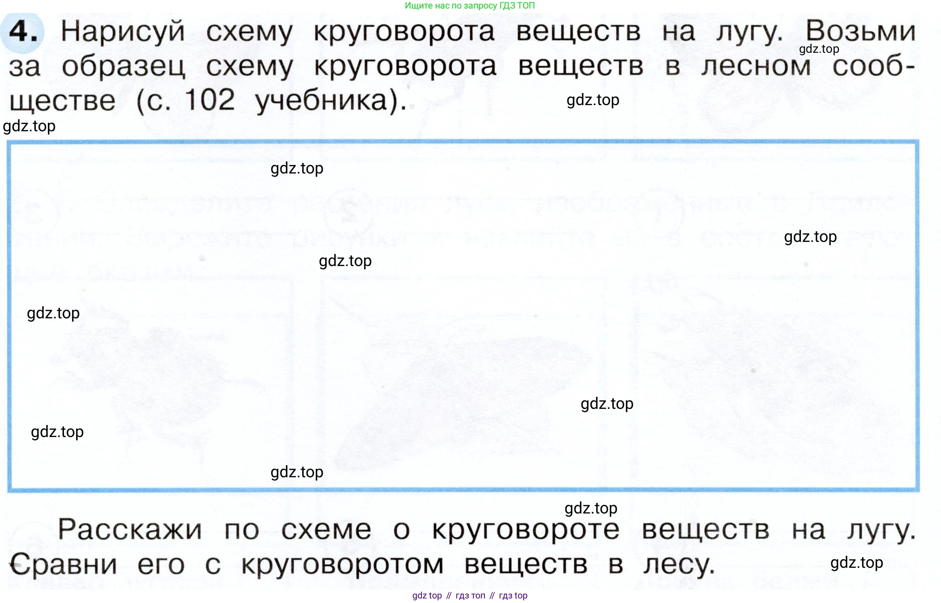 Окружающий мир, 3 класс рабочая тетрадь, авторы: Плешаков Андрей Анатольевич, Новицкая Марина Юрьевна, издательство Просвещение, Москва, 2019, белого цвета, Часть 1, страница 72, номер 4, Условие