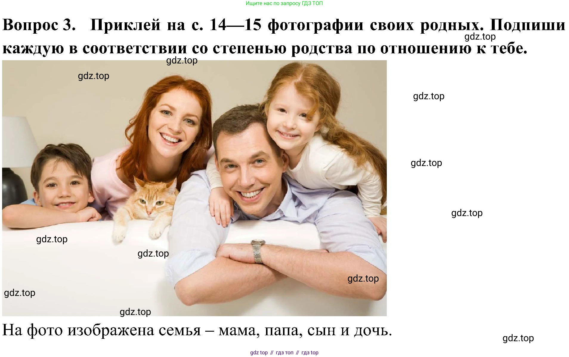 Окружающий мир, 3 класс рабочая тетрадь, авторы: Плешаков Андрей Анатольевич, Новицкая Марина Юрьевна, издательство Просвещение, Москва, 2019, белого цвета, Часть 2, страница 14, номер 3, Решение