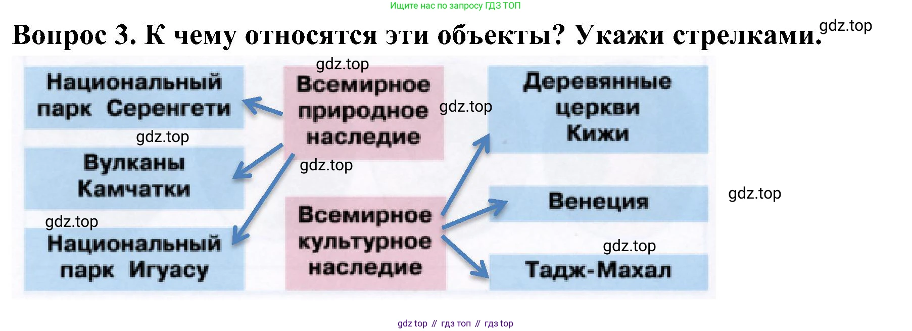 Окружающий мир, 3 класс рабочая тетрадь, авторы: Плешаков Андрей Анатольевич, Новицкая Марина Юрьевна, издательство Просвещение, Москва, 2019, белого цвета, Часть 2, страница 58, номер 3, Решение
