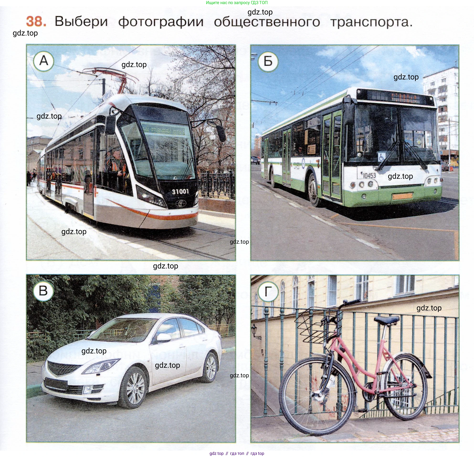 Окружающий мир, 3 класс Тесты, авторы: Плешаков Андрей Анатольевич, Новицкая Марина Юрьевна, Назарова З Д, издательство Просвещение, Москва, 2019, белого цвета, страница 15, номер 38, Условие