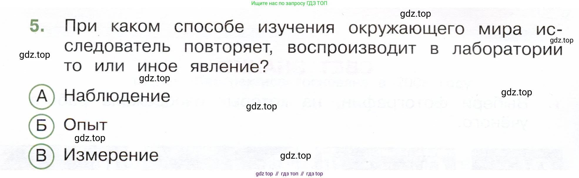 Окружающий мир, 3 класс Тесты, авторы: Плешаков Андрей Анатольевич, Новицкая Марина Юрьевна, Назарова З Д, издательство Просвещение, Москва, 2019, белого цвета, страница 4, номер 5, Условие