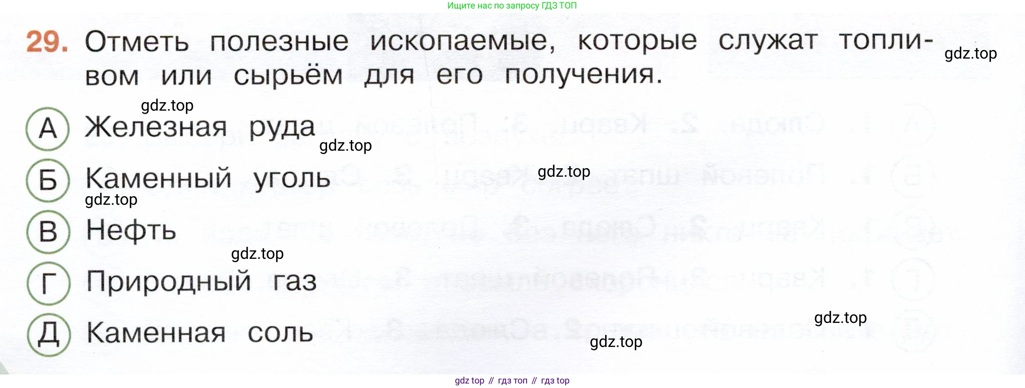 Окружающий мир, 3 класс Тесты, авторы: Плешаков Андрей Анатольевич, Новицкая Марина Юрьевна, Назарова З Д, издательство Просвещение, Москва, 2019, белого цвета, страница 24, номер 29, Условие