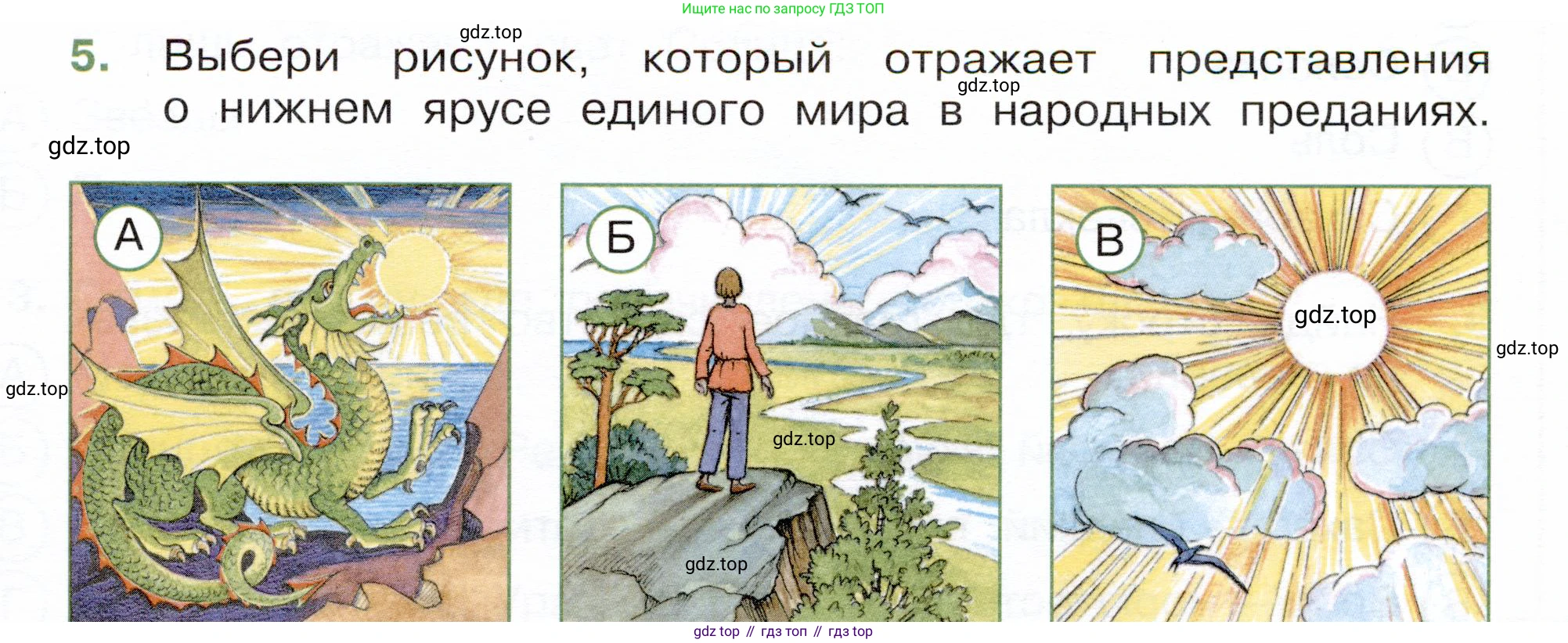 Окружающий мир, 3 класс Тесты, авторы: Плешаков Андрей Анатольевич, Новицкая Марина Юрьевна, Назарова З Д, издательство Просвещение, Москва, 2019, белого цвета, страница 17, номер 5, Условие