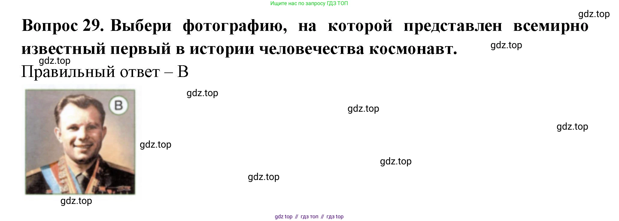 Окружающий мир, 3 класс Тесты, авторы: Плешаков Андрей Анатольевич, Новицкая Марина Юрьевна, Назарова З Д, издательство Просвещение, Москва, 2019, белого цвета, страница 73, номер 29, Решение