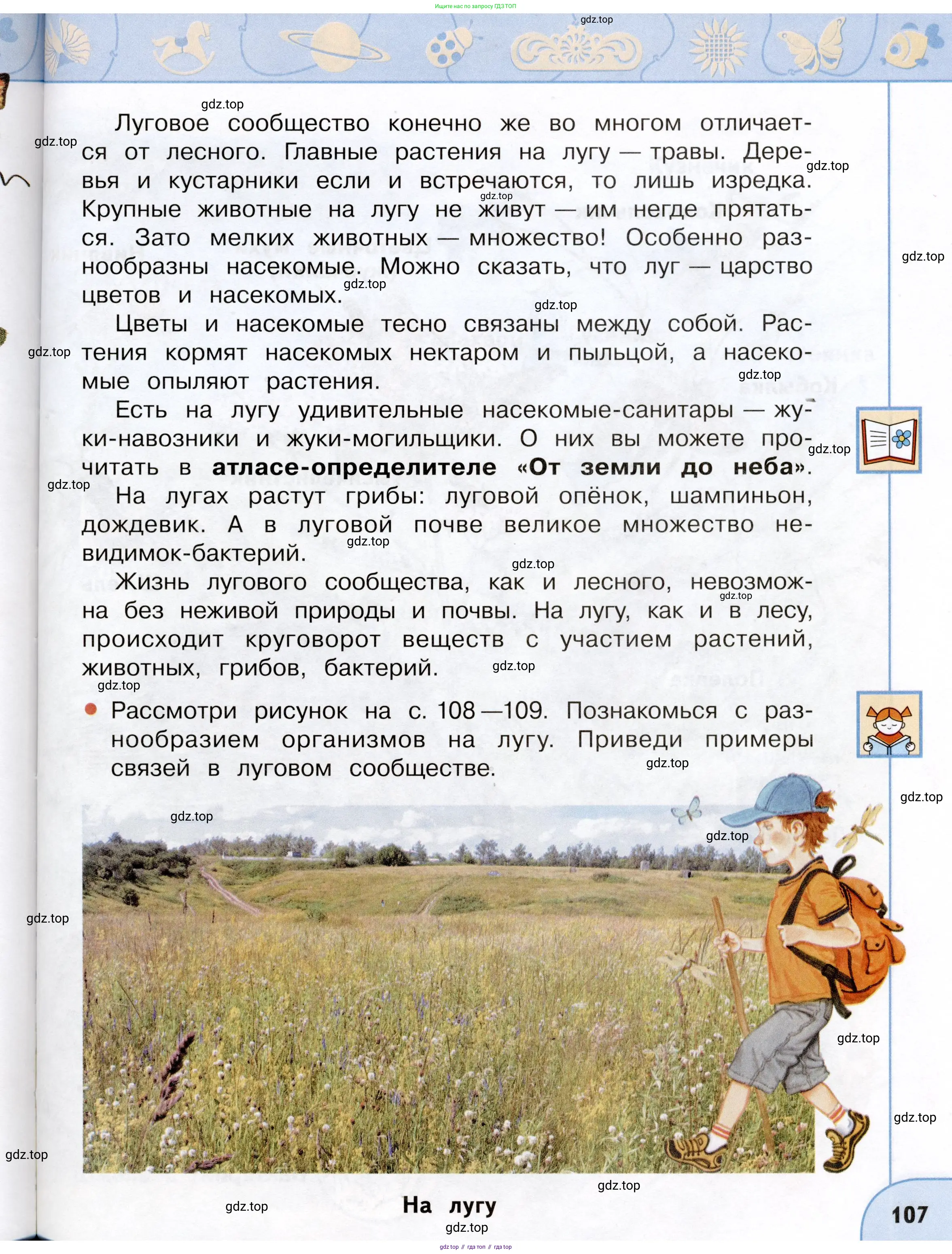 Окружающий мир, 3 класс Учебник, авторы: Плешаков Андрей Анатольевич, Новицкая Марина Юрьевна, издательство Просвещение, Москва, 2019, белого цвета, Часть 1, страница 107