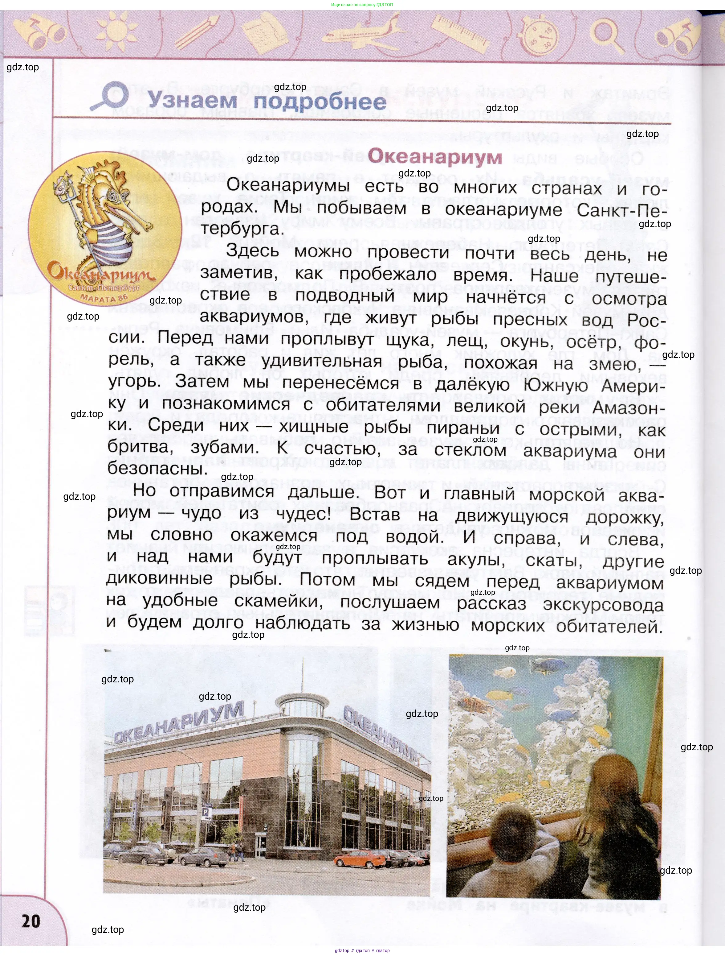 Окружающий мир, 3 класс Учебник, авторы: Плешаков Андрей Анатольевич, Новицкая Марина Юрьевна, издательство Просвещение, Москва, 2019, белого цвета, страница 20