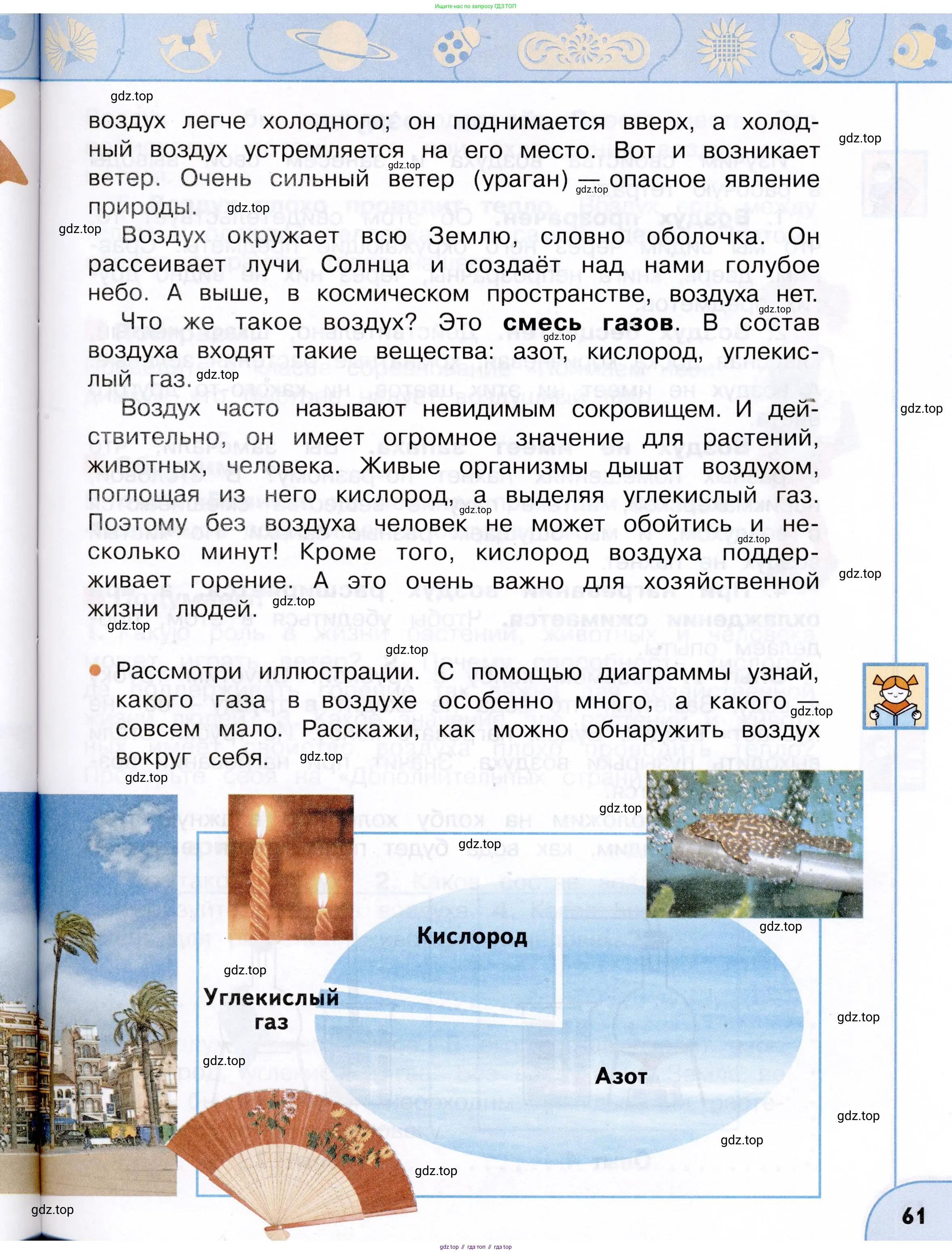 Окружающий мир, 3 класс Учебник, авторы: Плешаков Андрей Анатольевич, Новицкая Марина Юрьевна, издательство Просвещение, Москва, 2019, белого цвета, Часть 1, страница 61