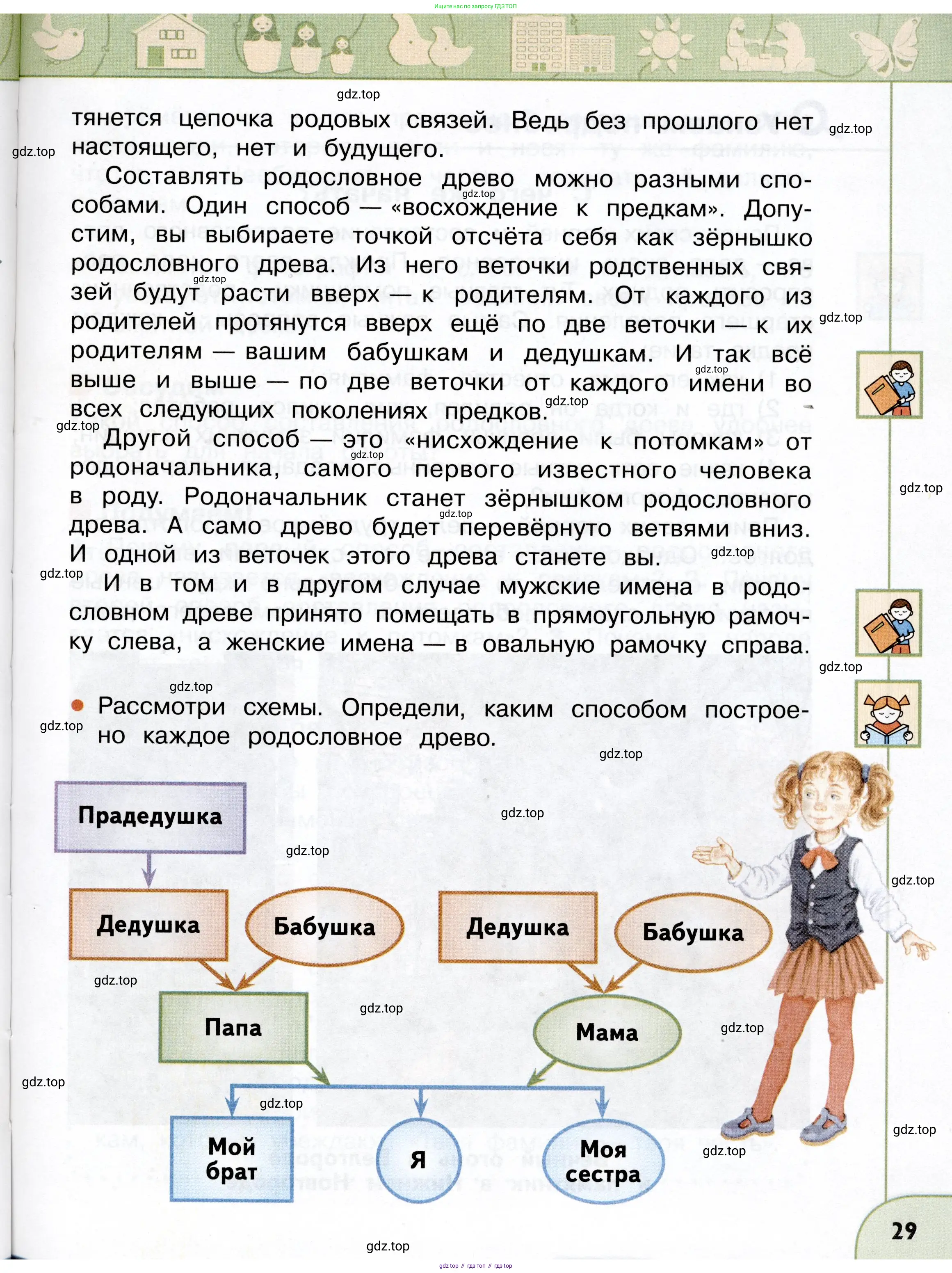 Окружающий мир, 3 класс Учебник, авторы: Плешаков Андрей Анатольевич, Новицкая Марина Юрьевна, издательство Просвещение, Москва, 2019, белого цвета, Часть 1, страница 29