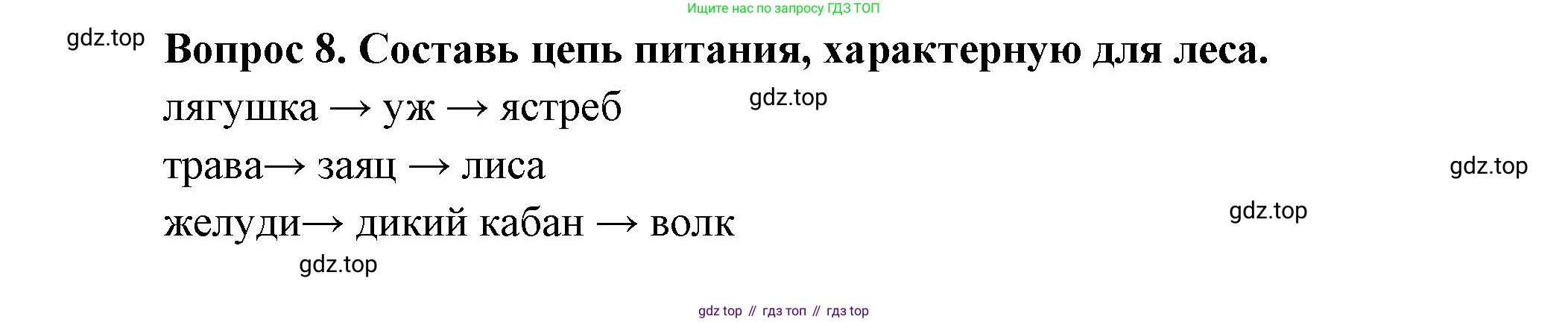 Окружающий мир, 3 класс Учебник, авторы: Плешаков Андрей Анатольевич, Новицкая Марина Юрьевна, издательство Просвещение, Москва, 2019, белого цвета, Часть 1, страница 126, номер 8, Решение
