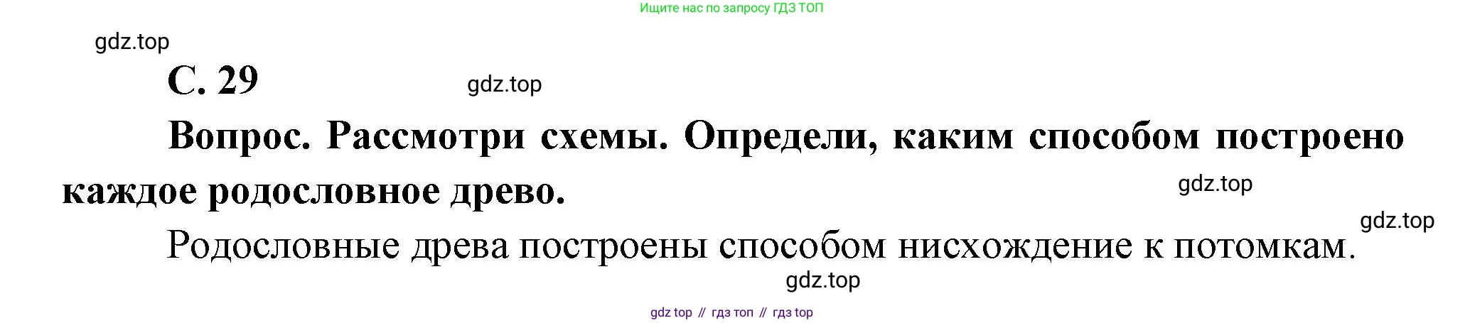 Окружающий мир, 3 класс Учебник, авторы: Плешаков Андрей Анатольевич, Новицкая Марина Юрьевна, издательство Просвещение, Москва, 2019, белого цвета, Часть 2, страница 29, номер 1, Решение