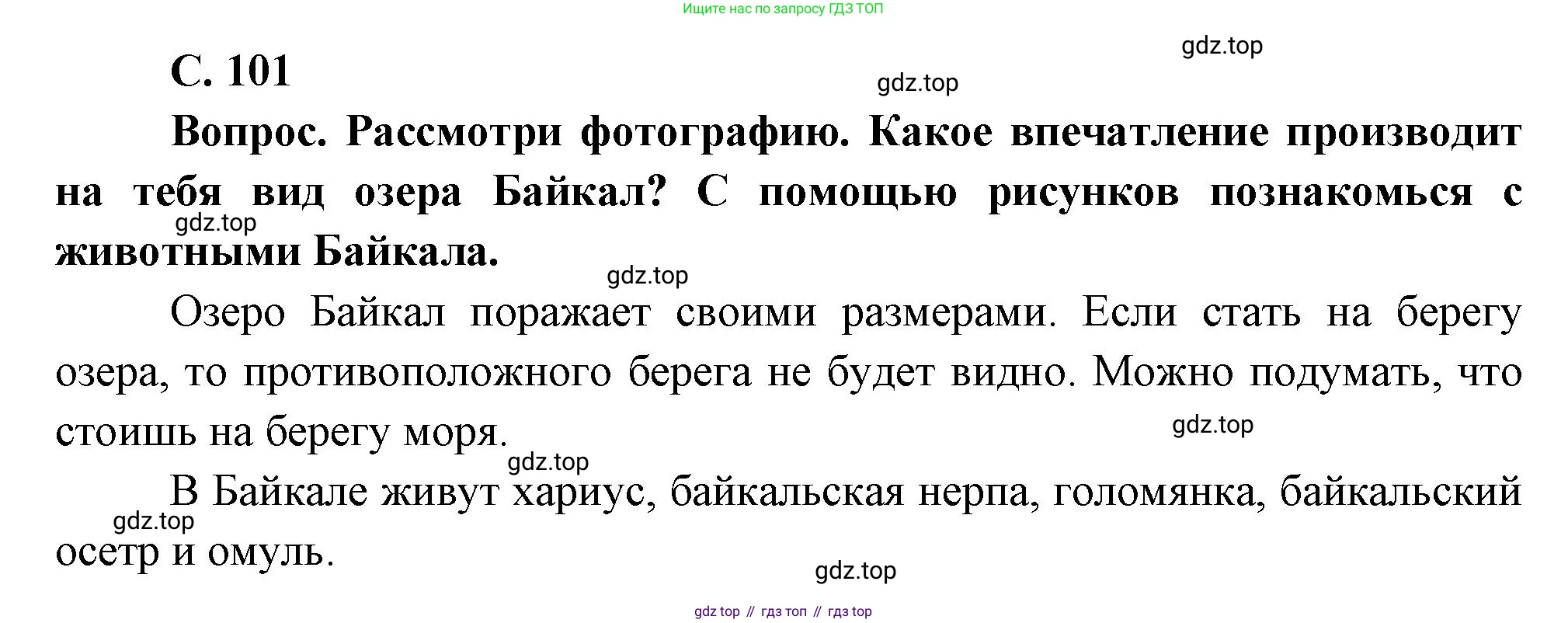 Окружающий мир, 3 класс Учебник, авторы: Плешаков Андрей Анатольевич, Новицкая Марина Юрьевна, издательство Просвещение, Москва, 2019, белого цвета, Часть 2, страница 101, Решение